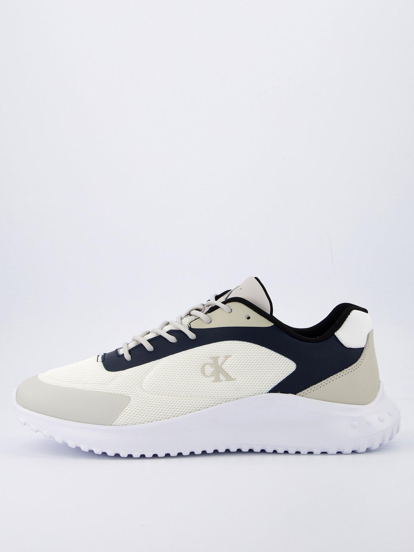 undefined Eva Runner Mesh Trainers - White