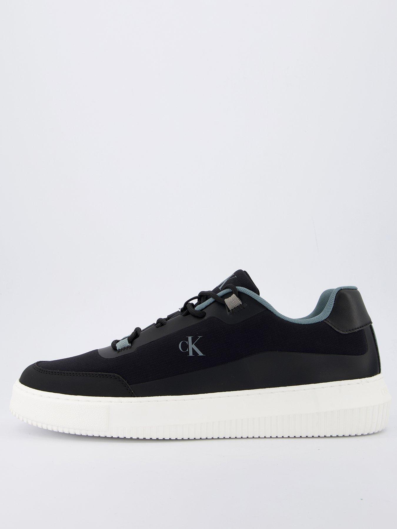 undefined Chunky Cupsole Ripstop Trainer - Black/White