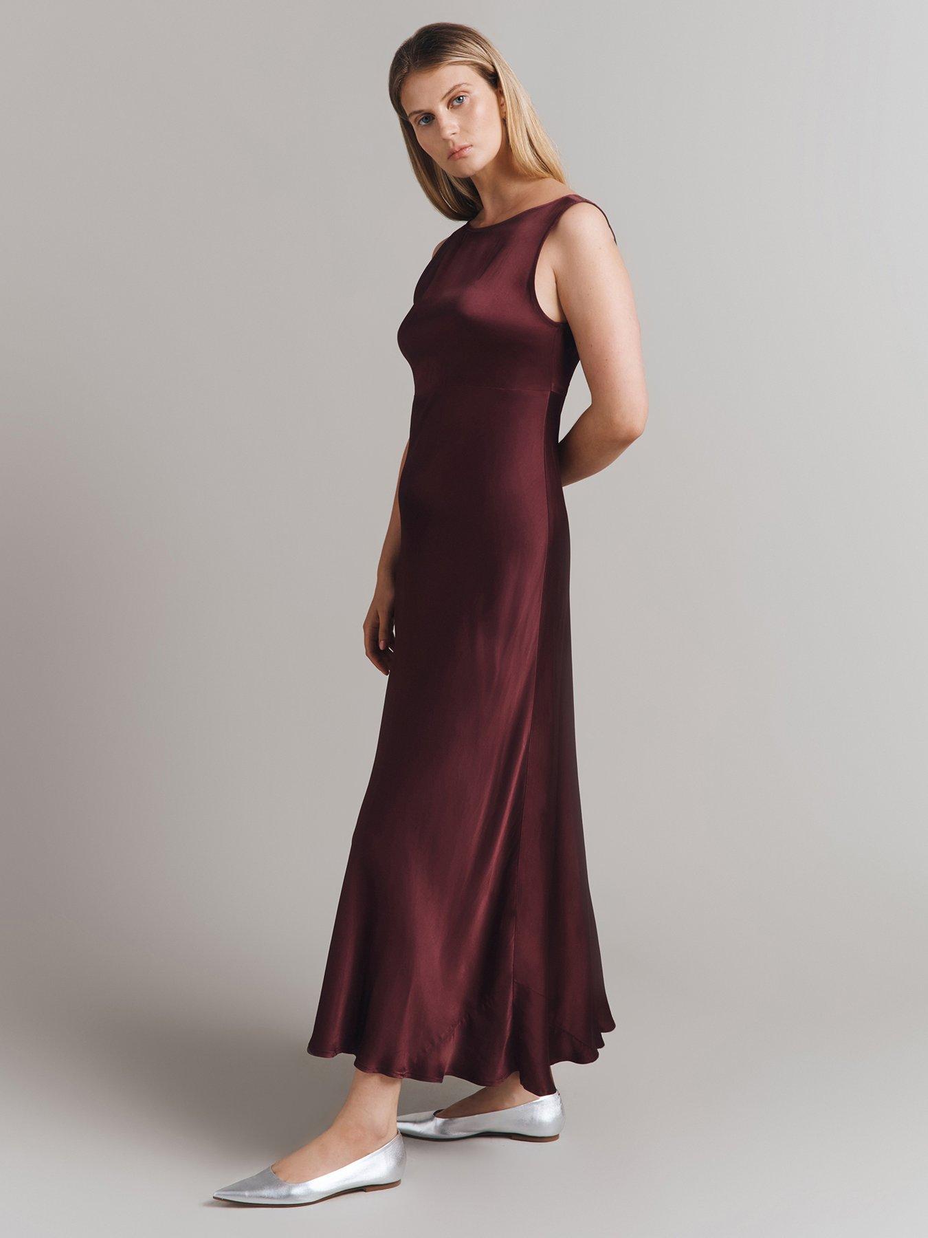 Image 3 of 4 of Ghost Aur&eacute;lie Dress - Wine