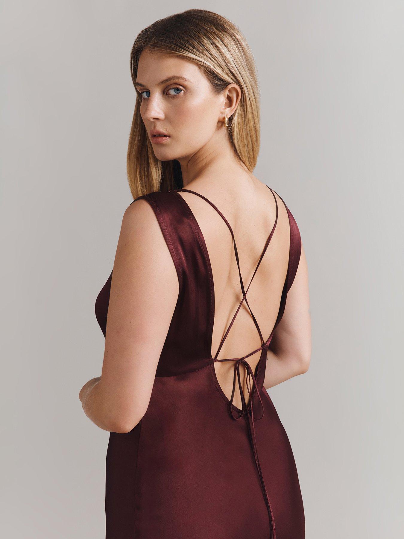 Image 4 of 4 of Ghost Aur&eacute;lie Dress - Wine