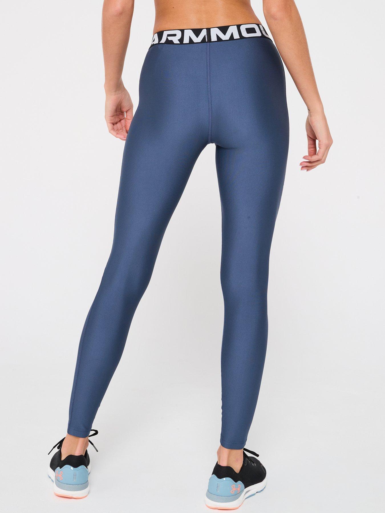 Image 2 of 6 of UNDER ARMOUR Womens Training Heatgear Tights - Grey