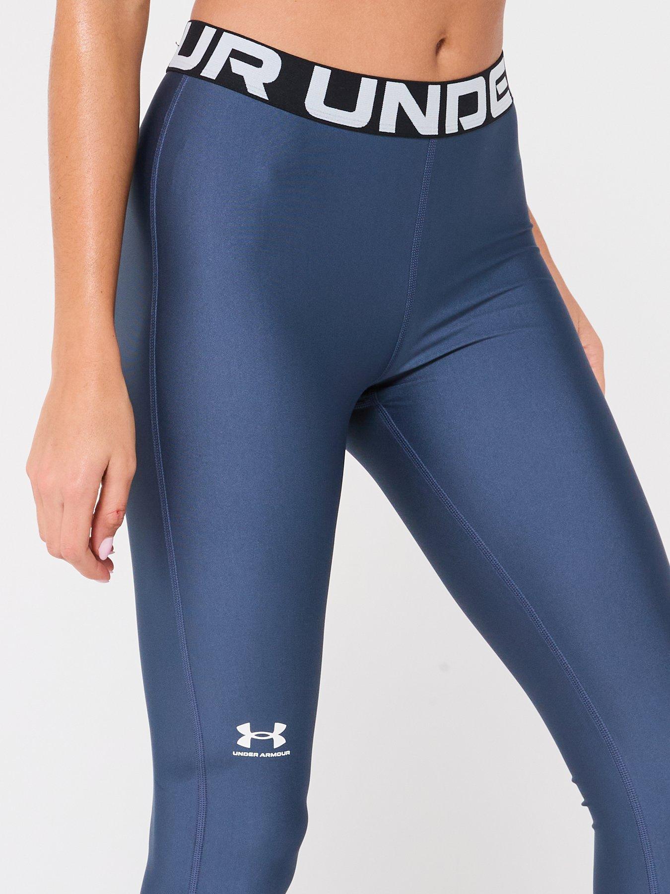 Image 4 of 6 of UNDER ARMOUR Womens Training Heatgear Tights - Grey