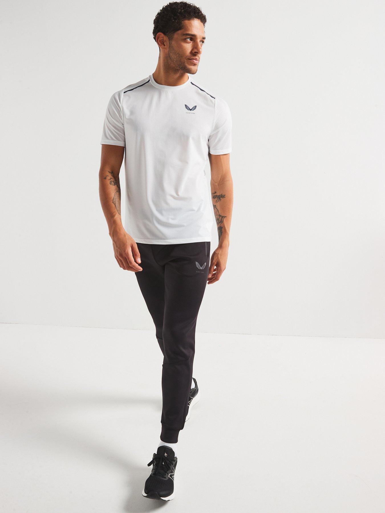 Image 3 of 5 of Castore Mens Training Apex Aeromesh 1/2 Zip - White