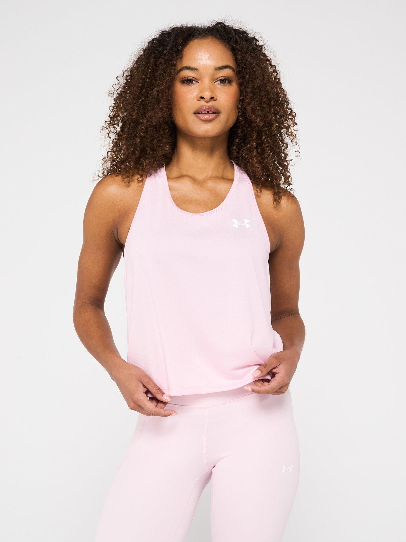Image 1 of 4 of UNDER ARMOUR Women's Training Tech Swing Tank - Pink