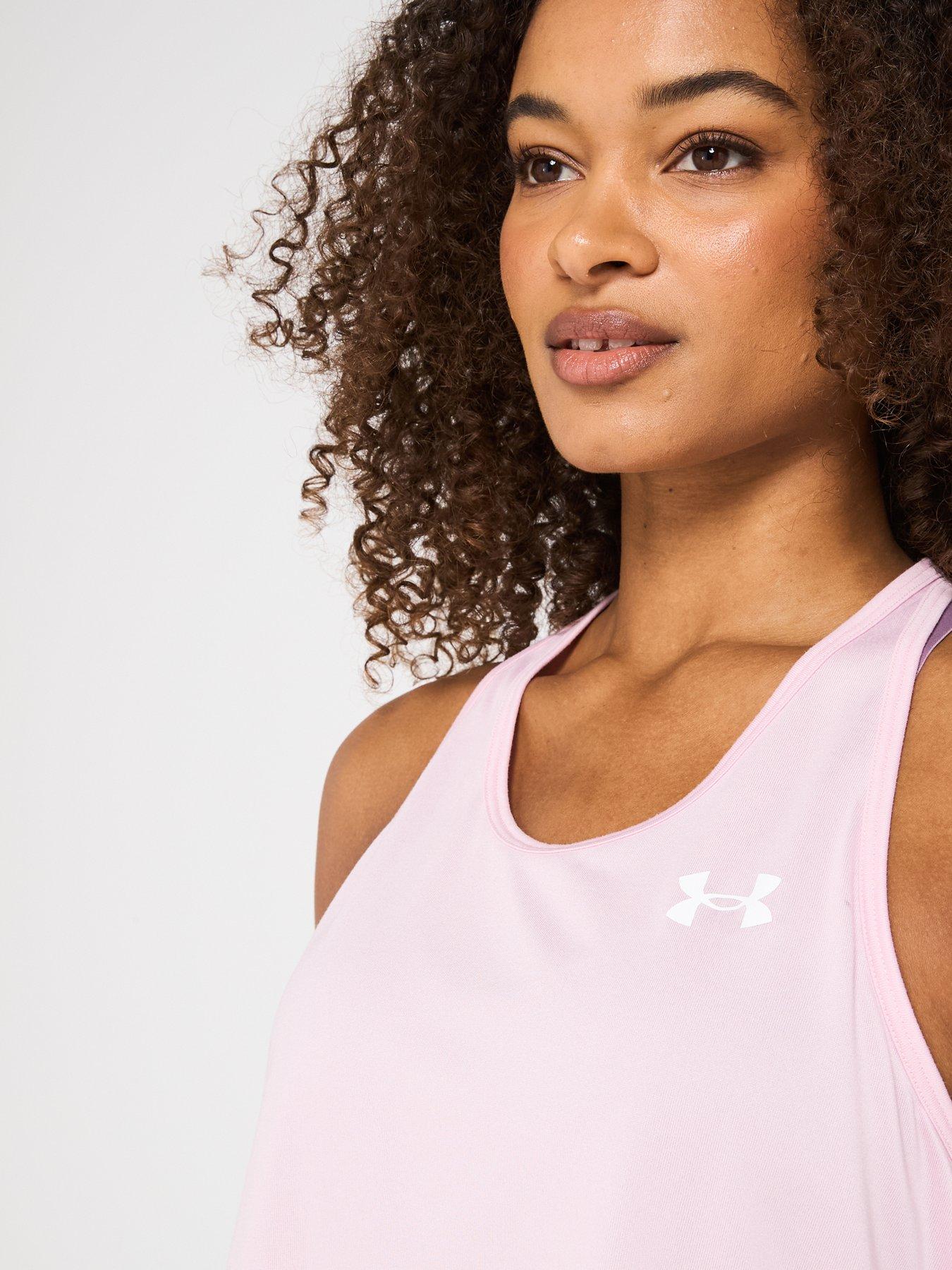 Image 4 of 4 of UNDER ARMOUR Women's Training Tech Swing Tank - Pink