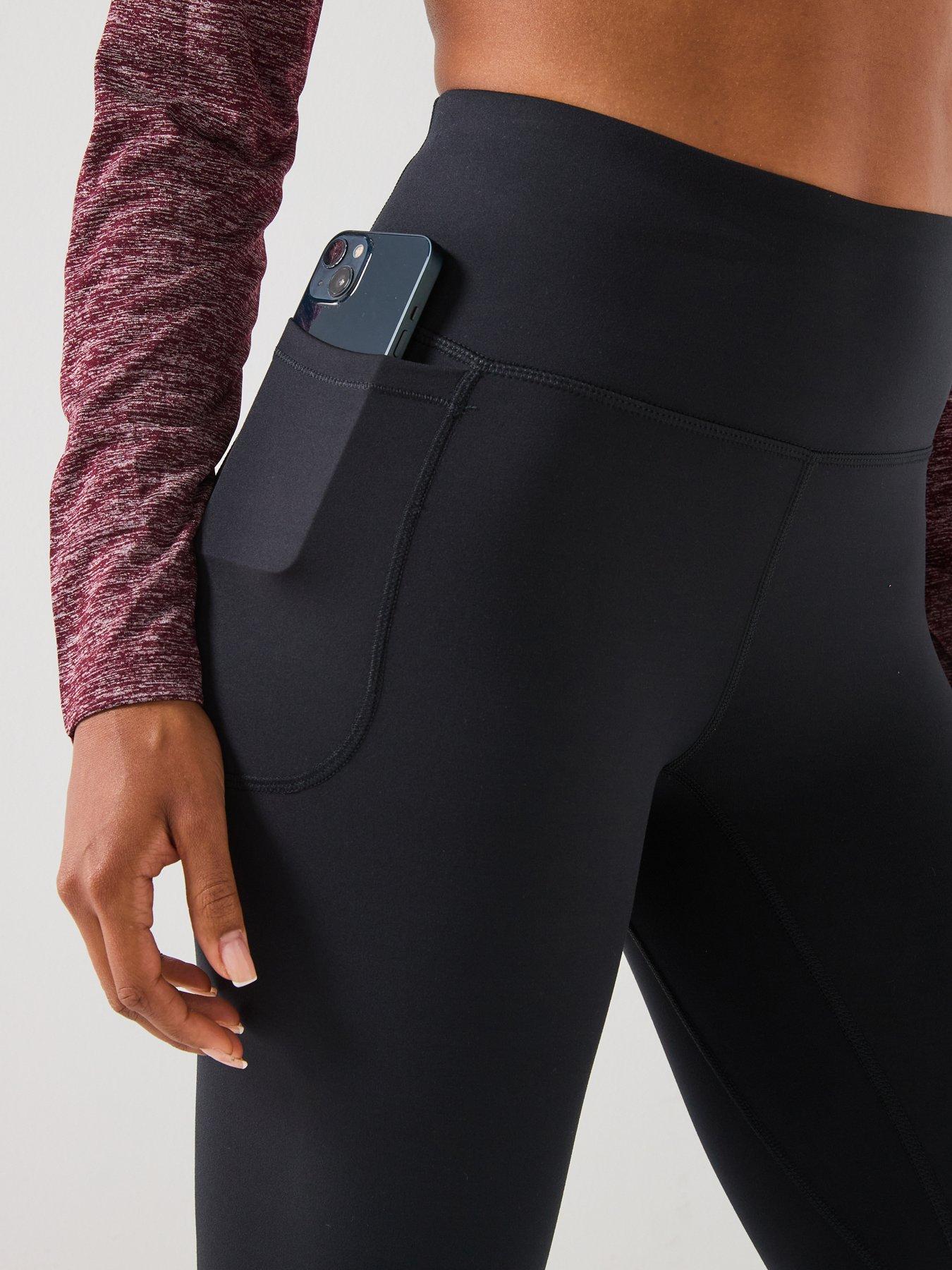 Image 5 of 6 of UNDER ARMOUR Womens Training Motion Tights - Black