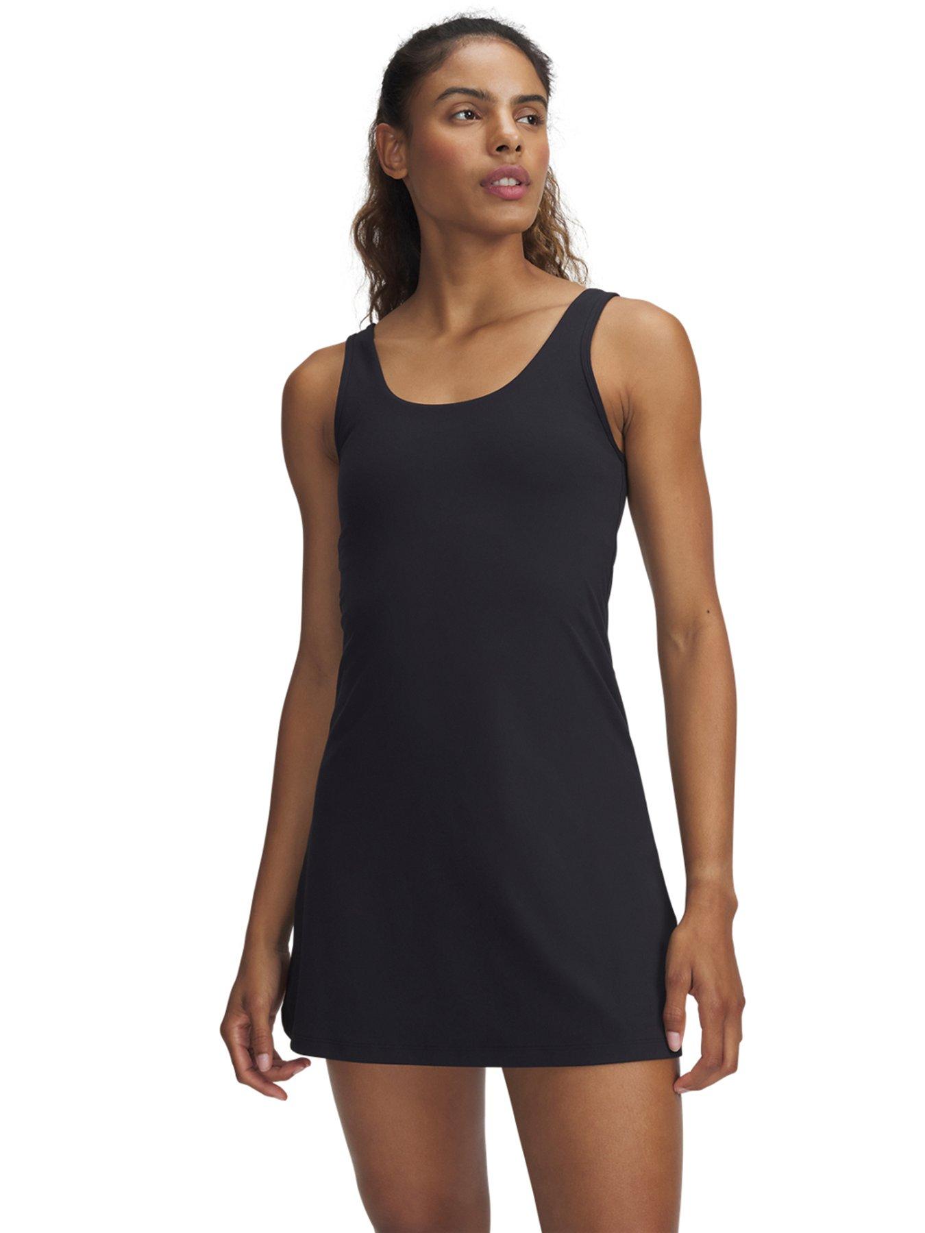 undefined Womens Training Motion Tennis Dress - Black