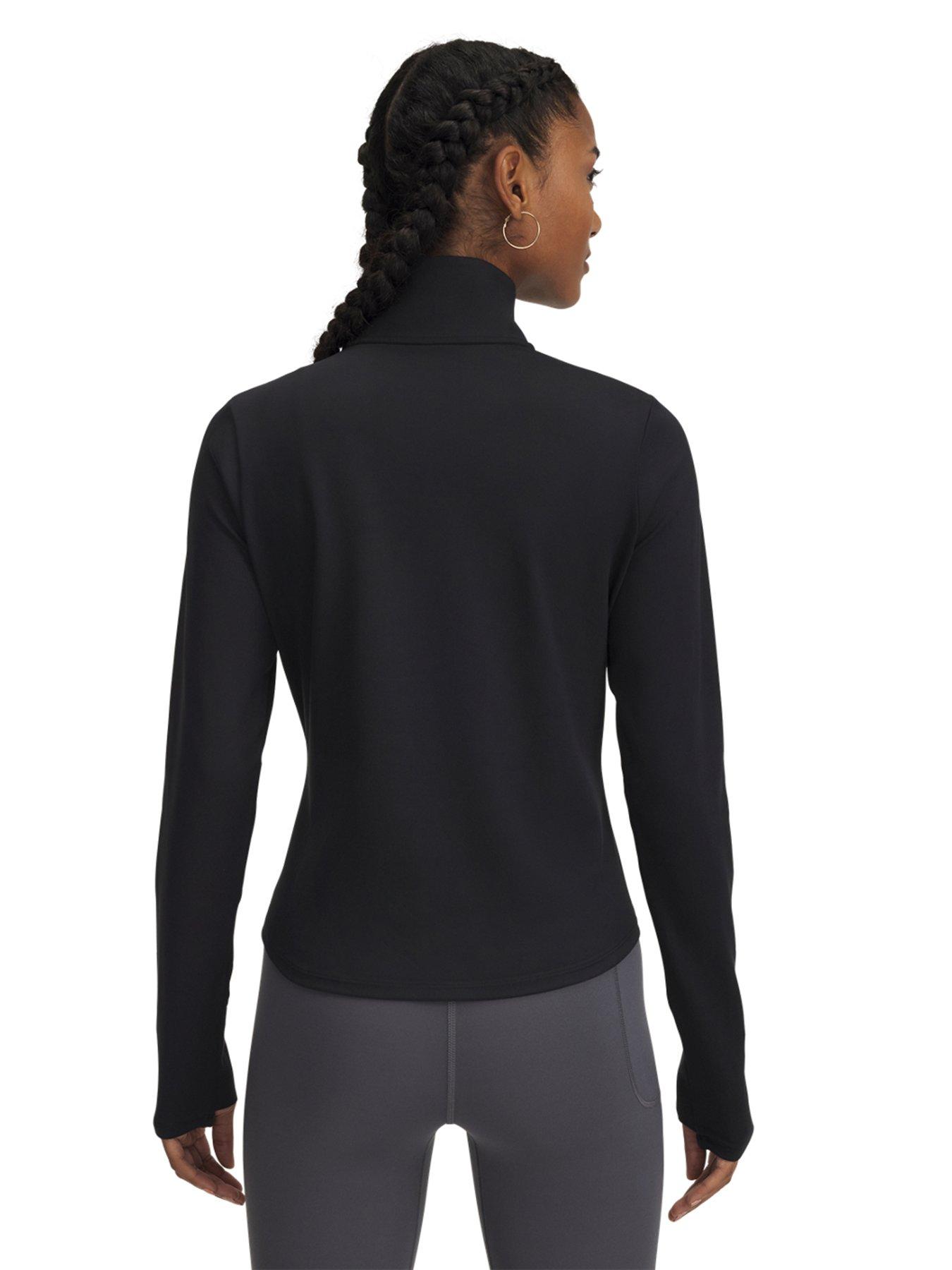 Image 2 of 3 of UNDER ARMOUR Womens Training Motion 1/2 Zip Top - Black