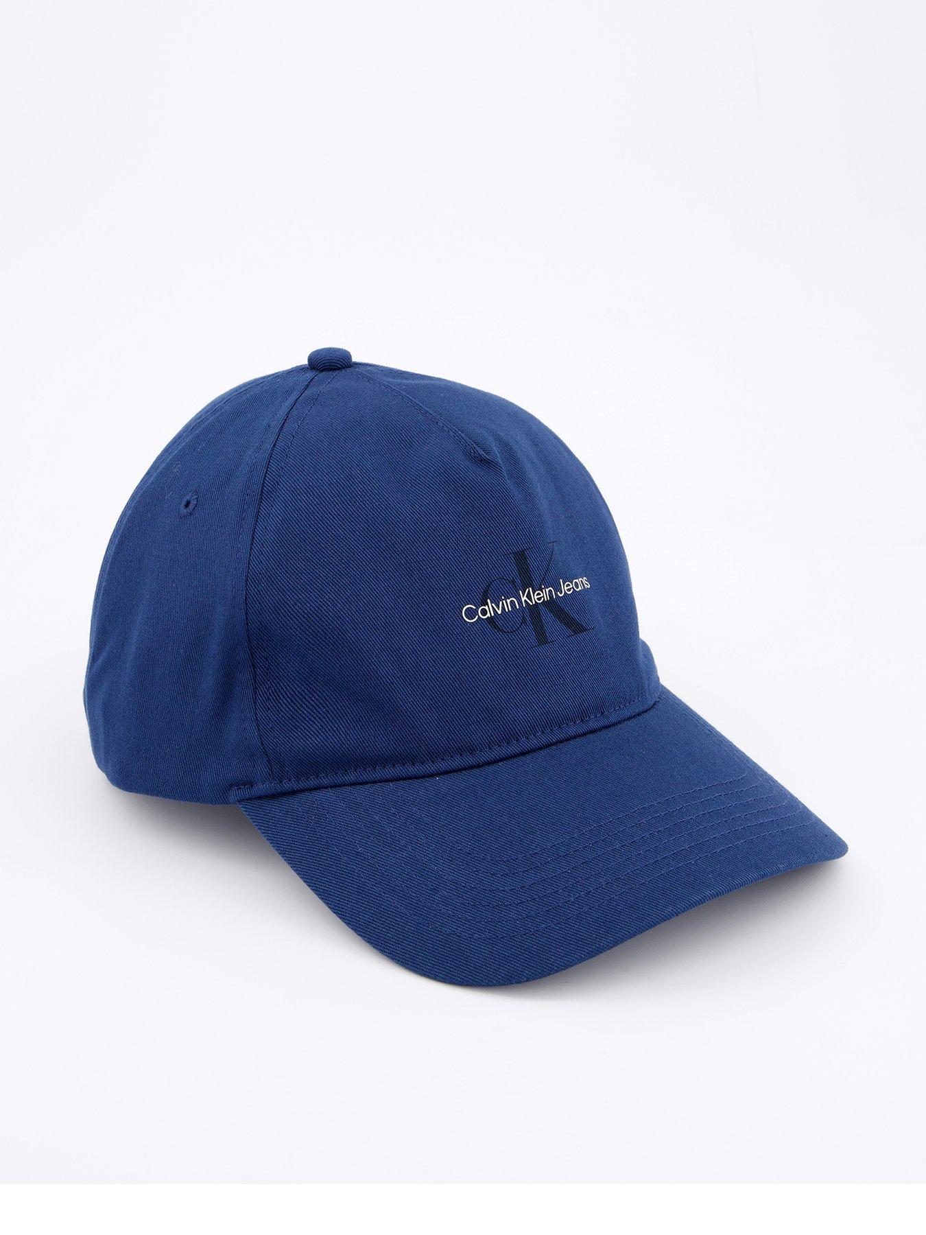 undefined Mono Logo 5 Panel Cap - Blue