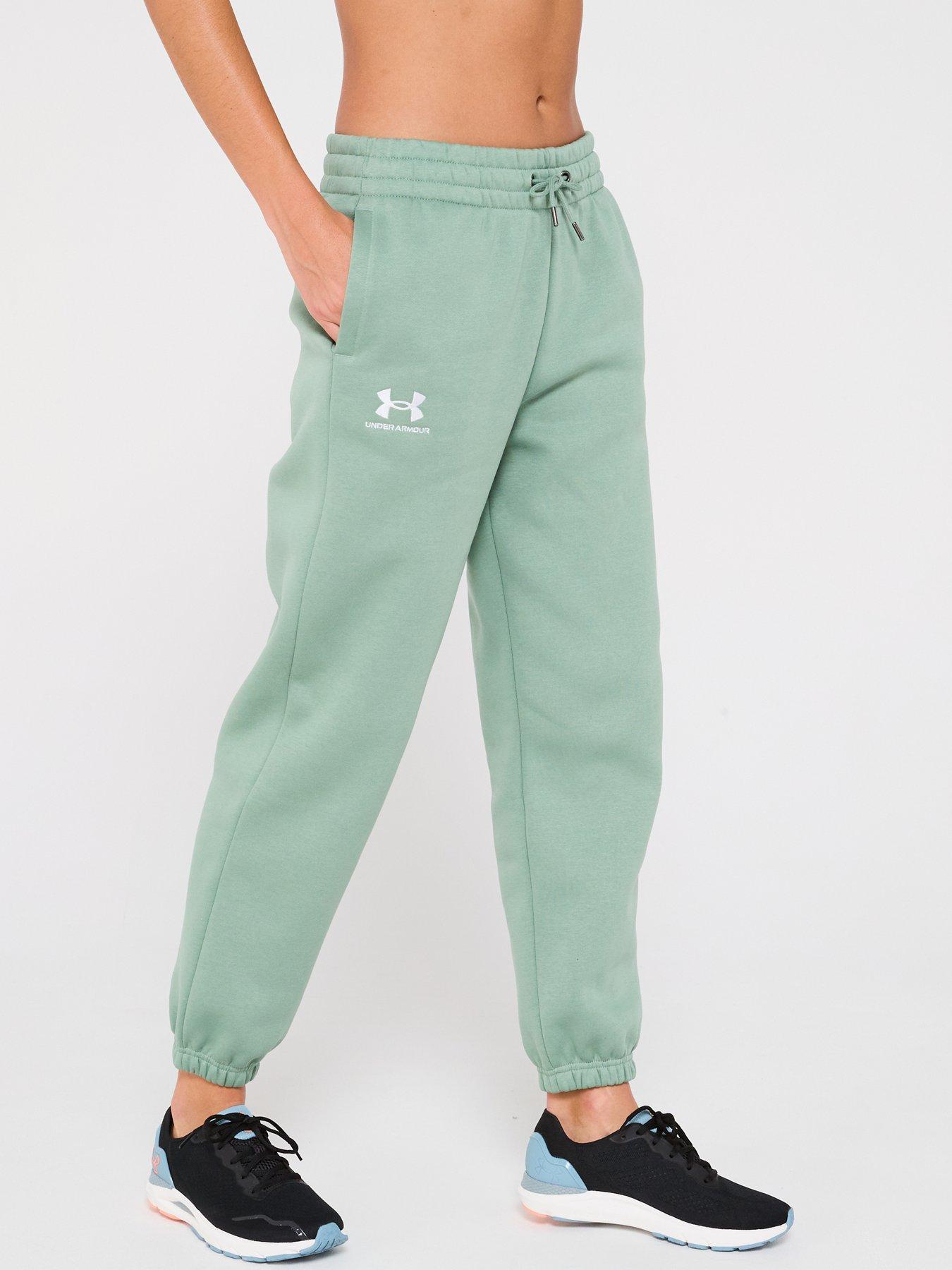 undefined Womens Training Icon Fleece Joggers - Green