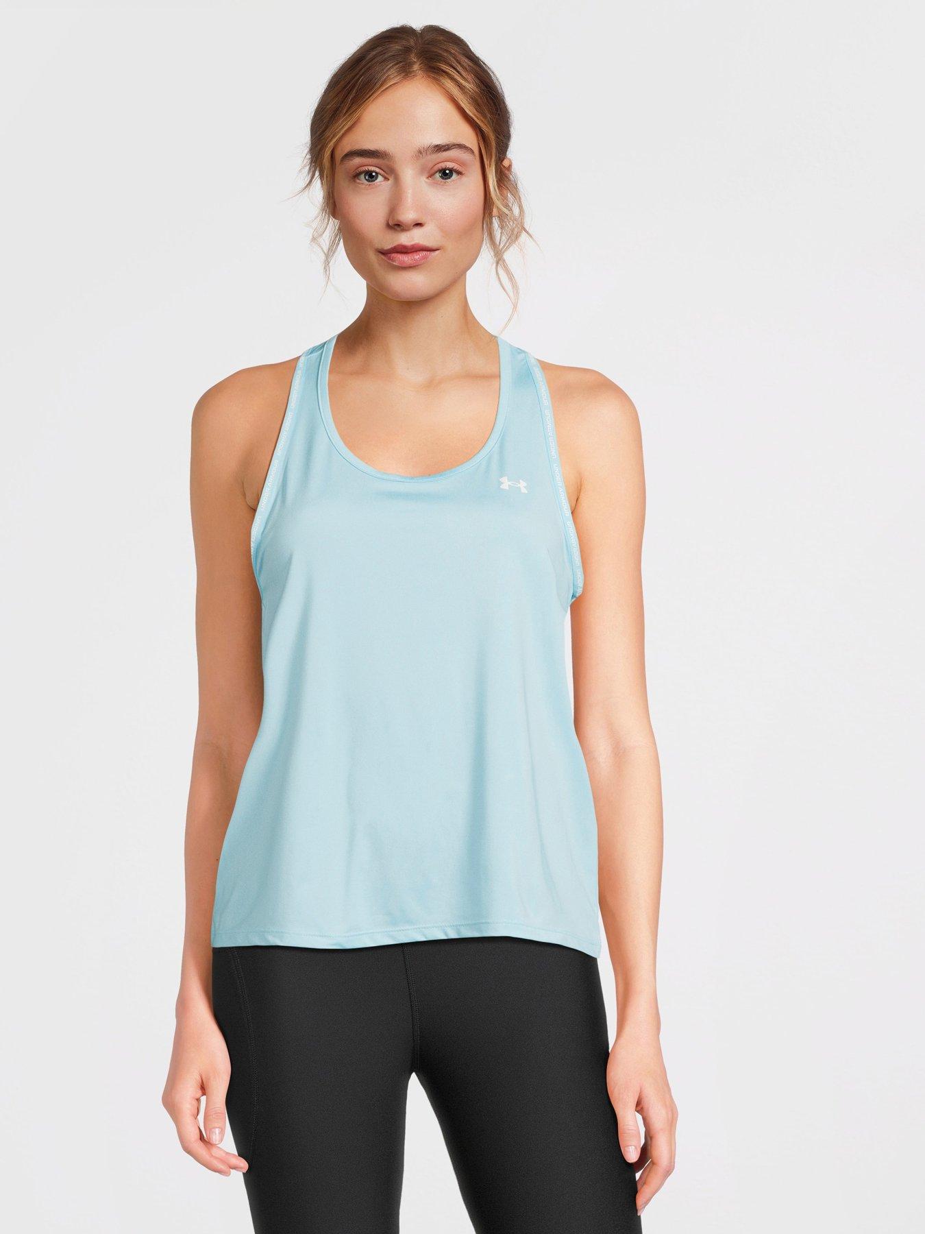 undefined Women's Training Tech Knockout Tank - Blue
