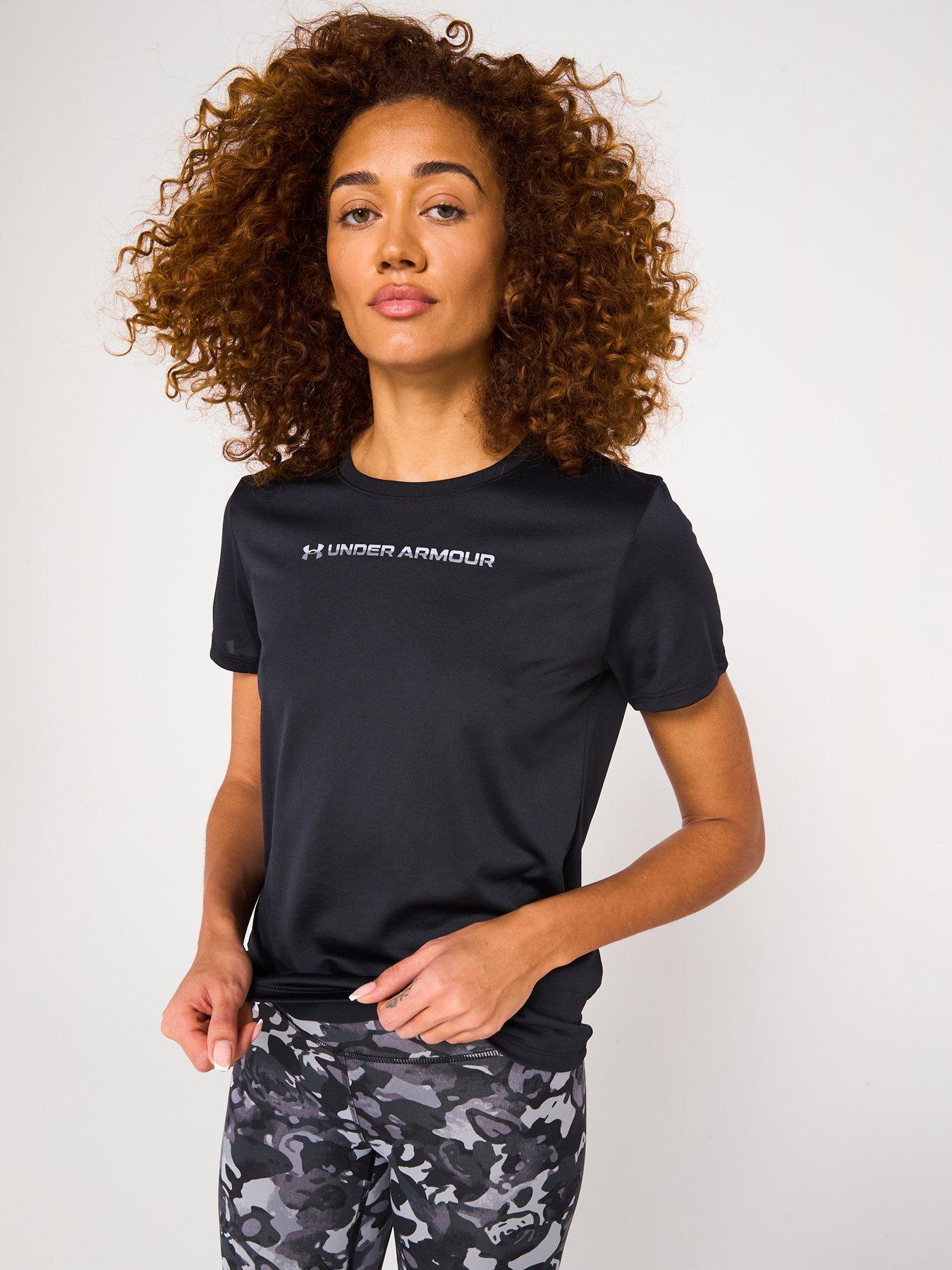 undefined Womens Tech Graphic T-Shirt - Black