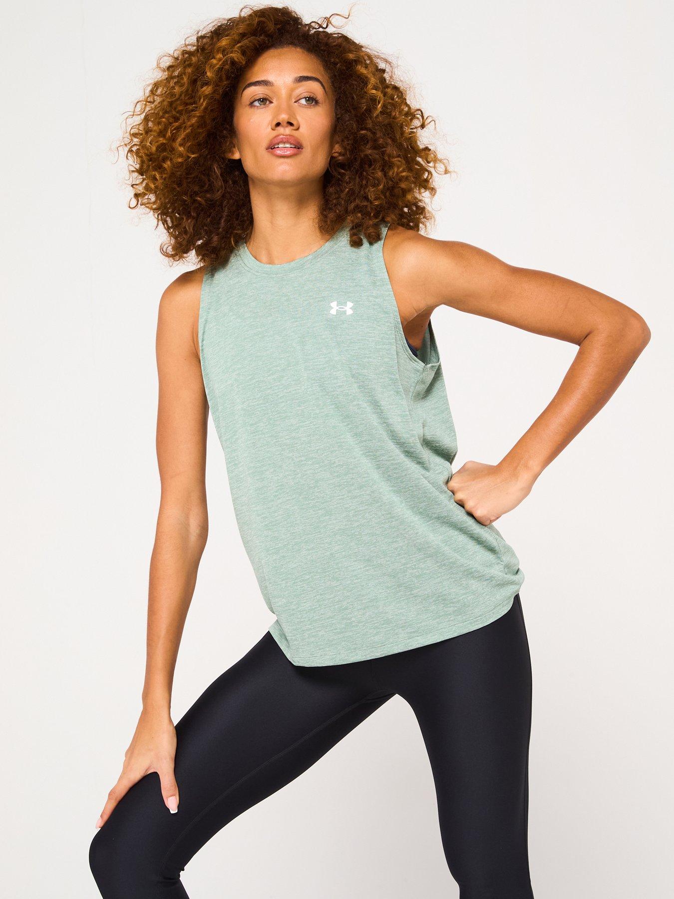 Under Armour Womens Training Tech Twist Tank - Green