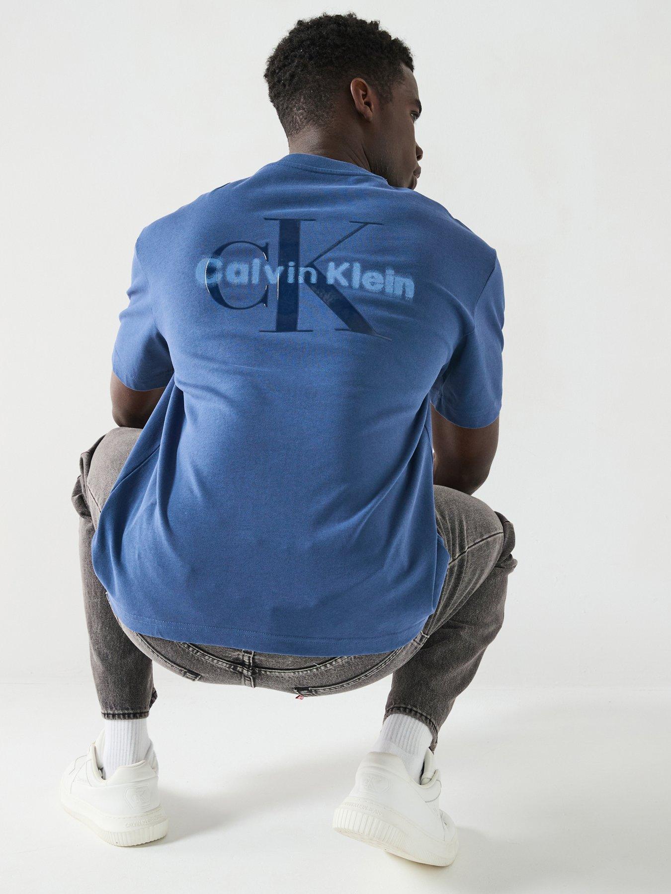 undefined Calvin Klein Jeans Liquid Mono Logo T-shirt - Blue