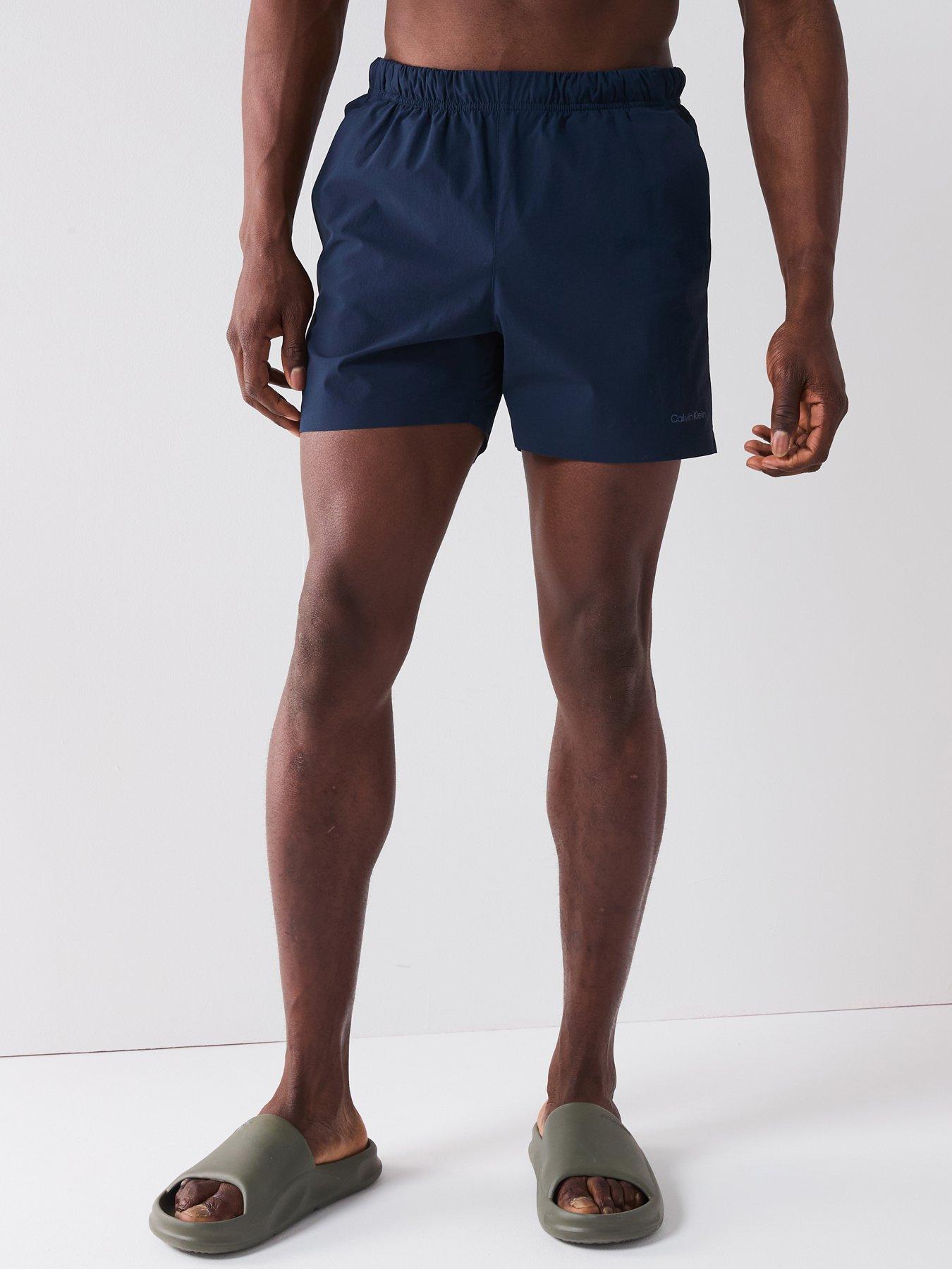 undefined Small Logo Swimshorts - Dark Purple