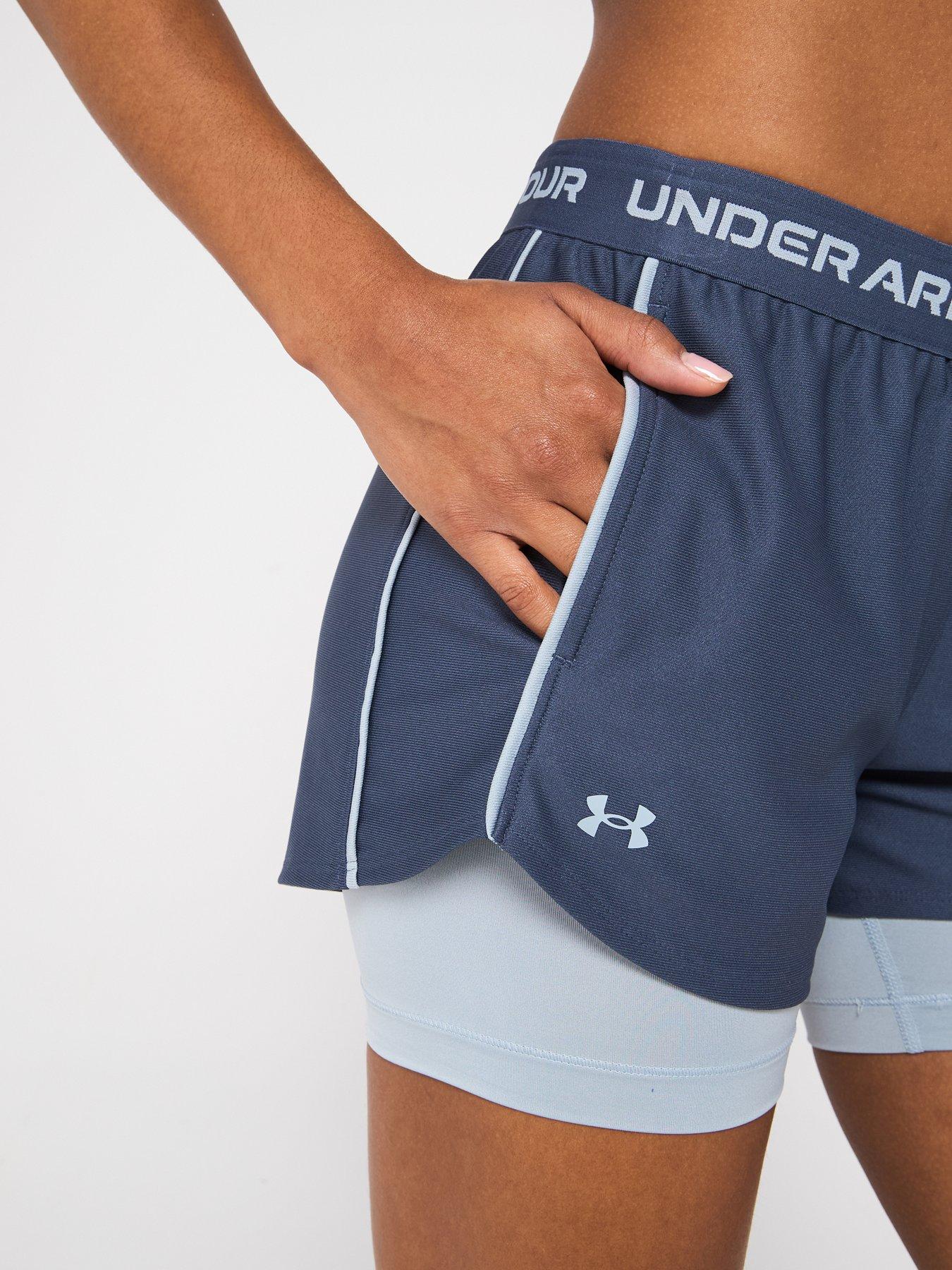 Sports Shorts for Women Under Armour Tech Play Up Black