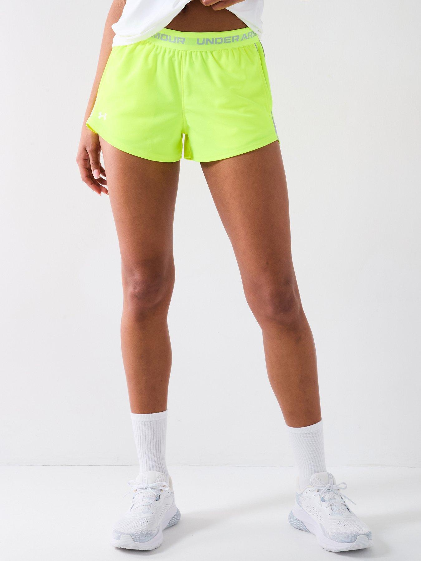 undefined Women's Training Tech Play Up Shorts - Yellow