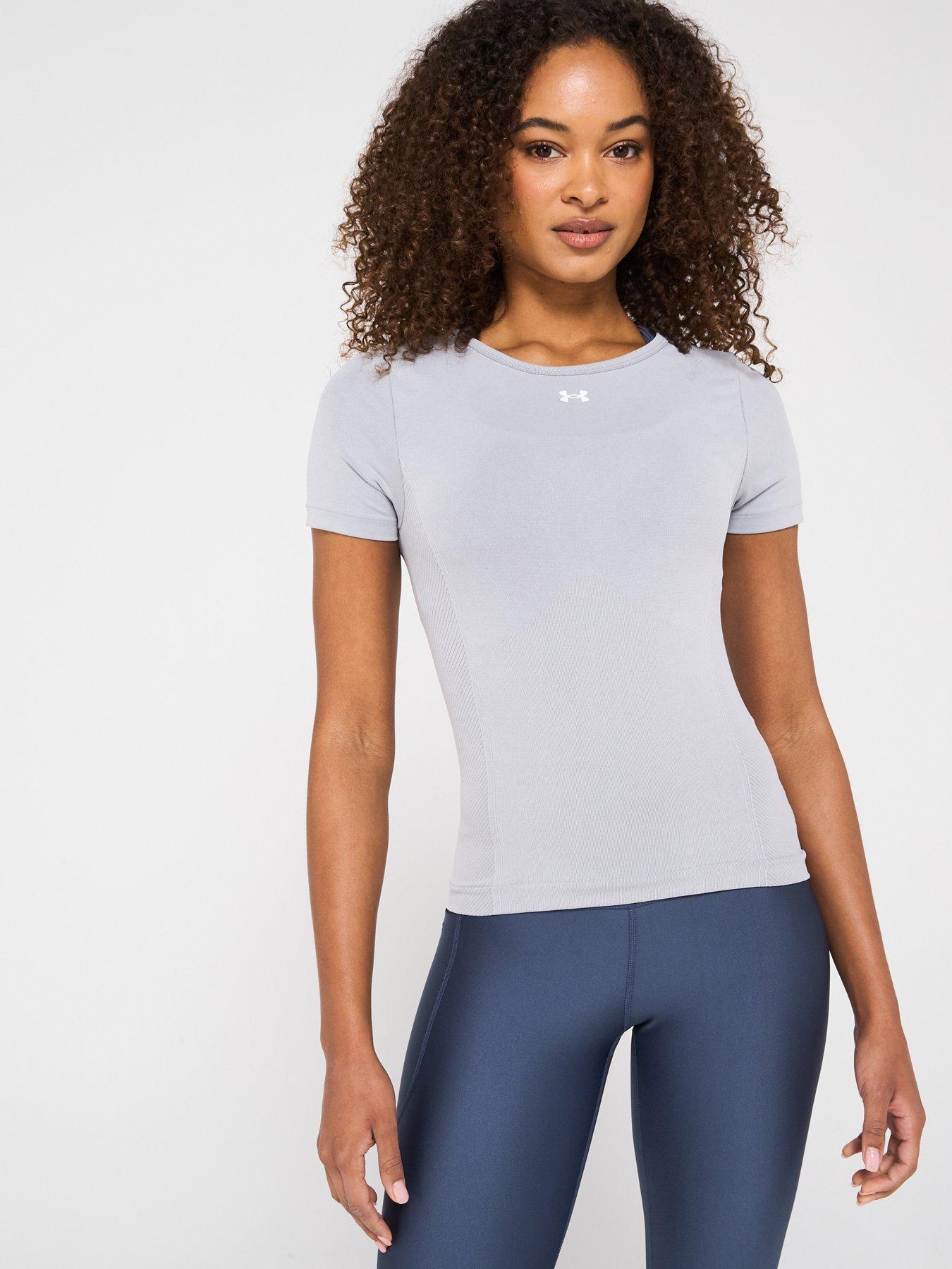 undefined Women's Training Vanish Seamless Washed T-Shirt - Black