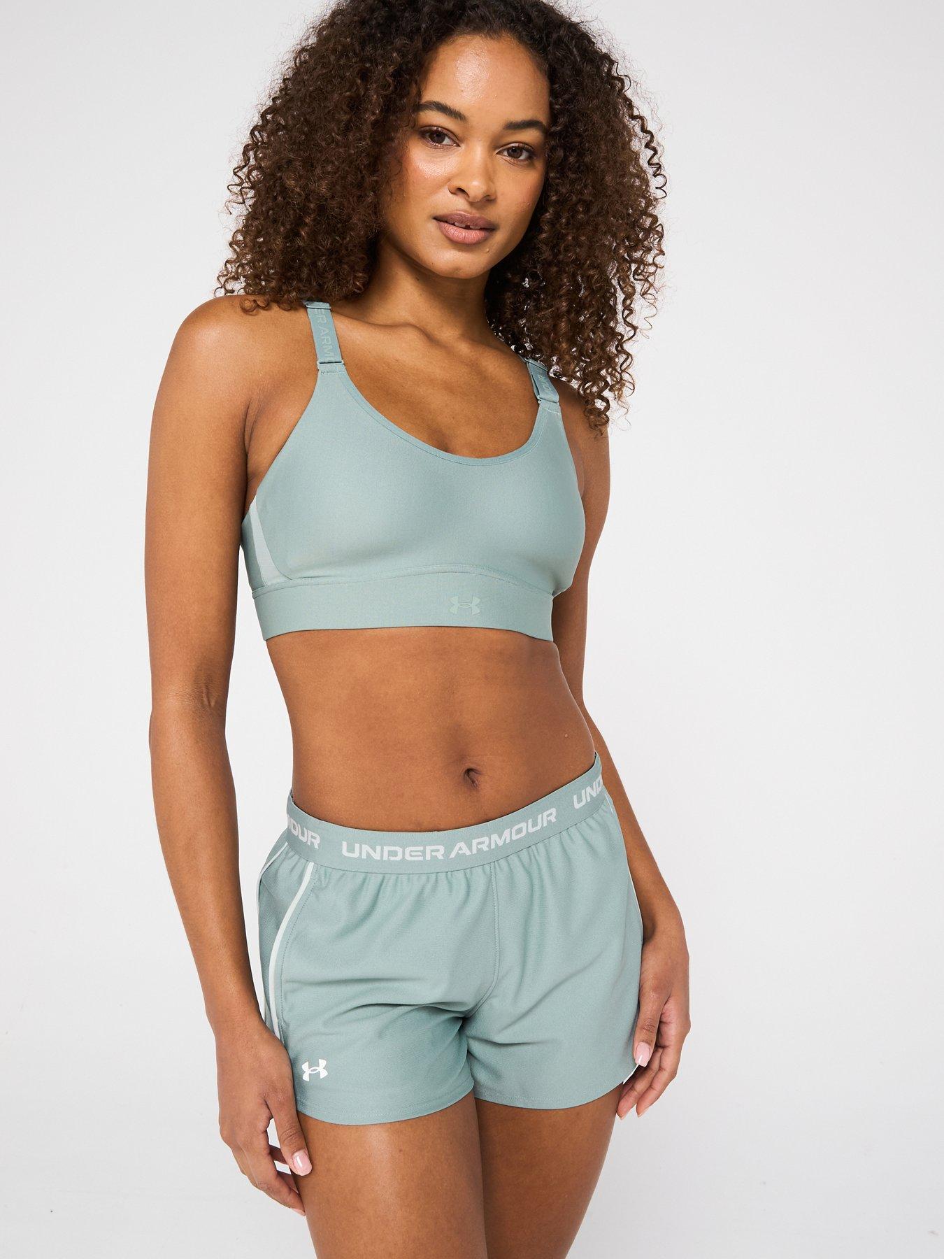 undefined Womens Training Infinity 2.0 Mid Support Sports Bra - Green