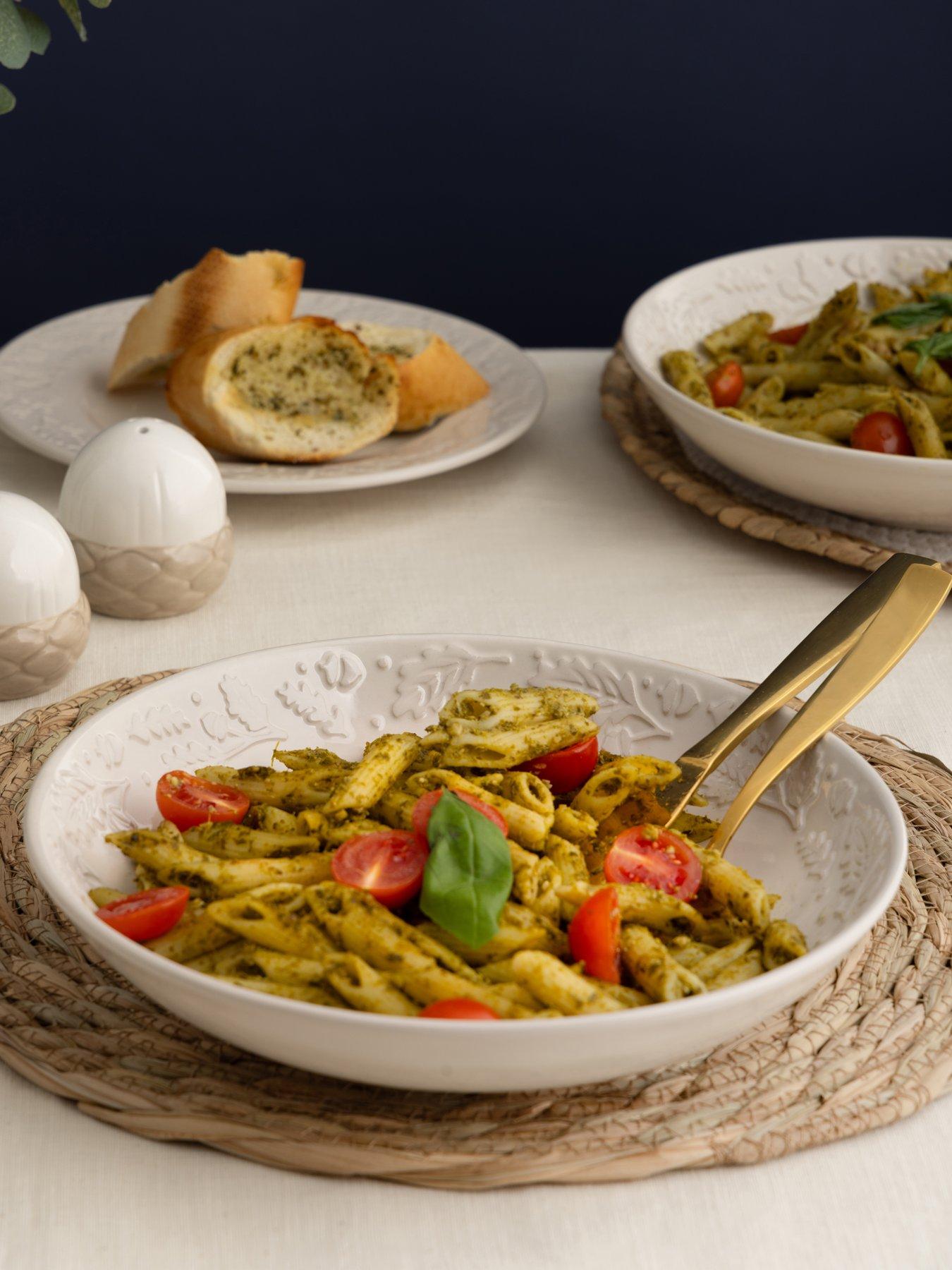 Image 1 of 4 of Price & Kensington Acorn Set Of 4 Pasta Bowls