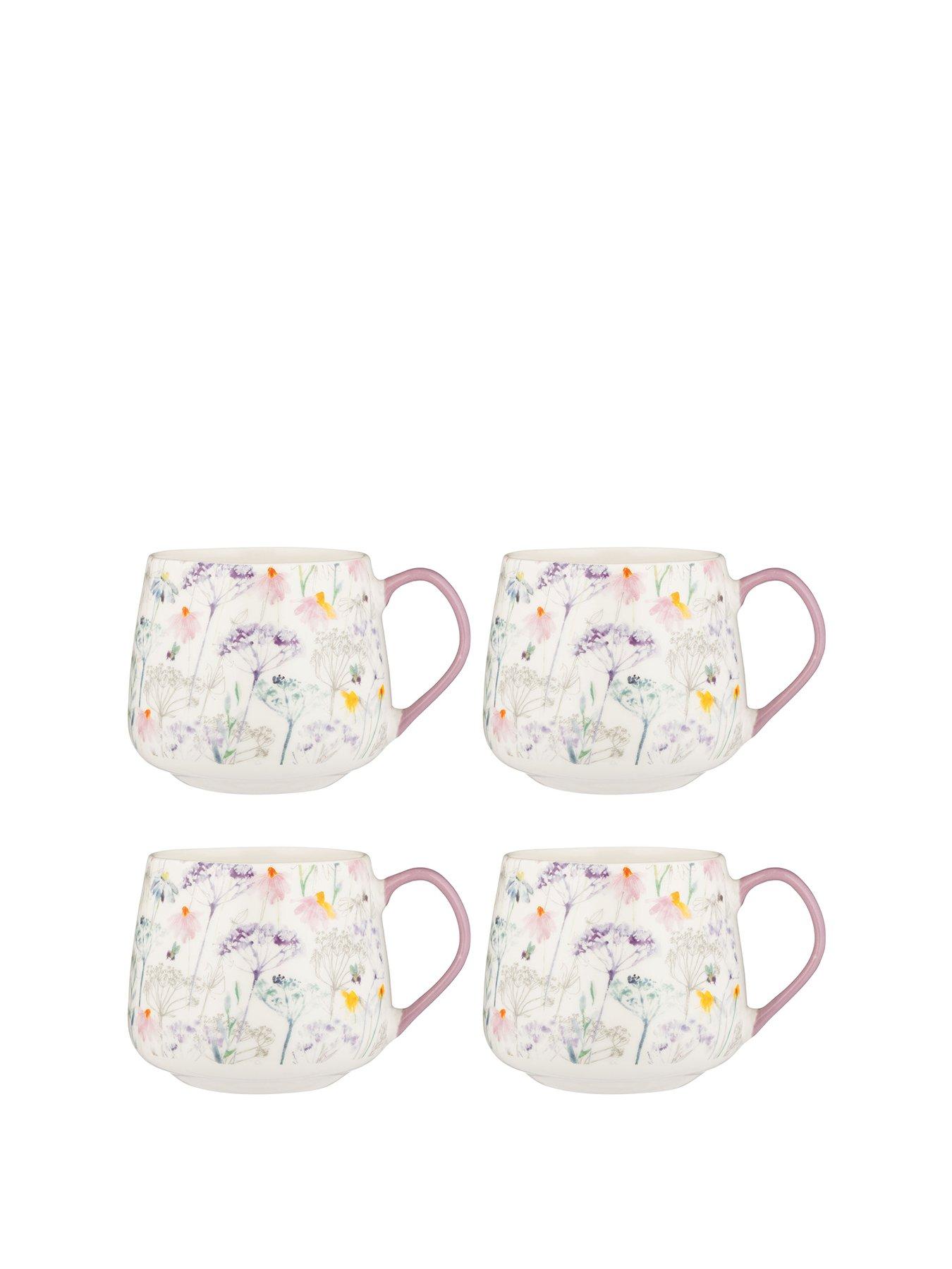 Image 2 of 3 of Price & Kensington Set of 4 Daisy Mugs