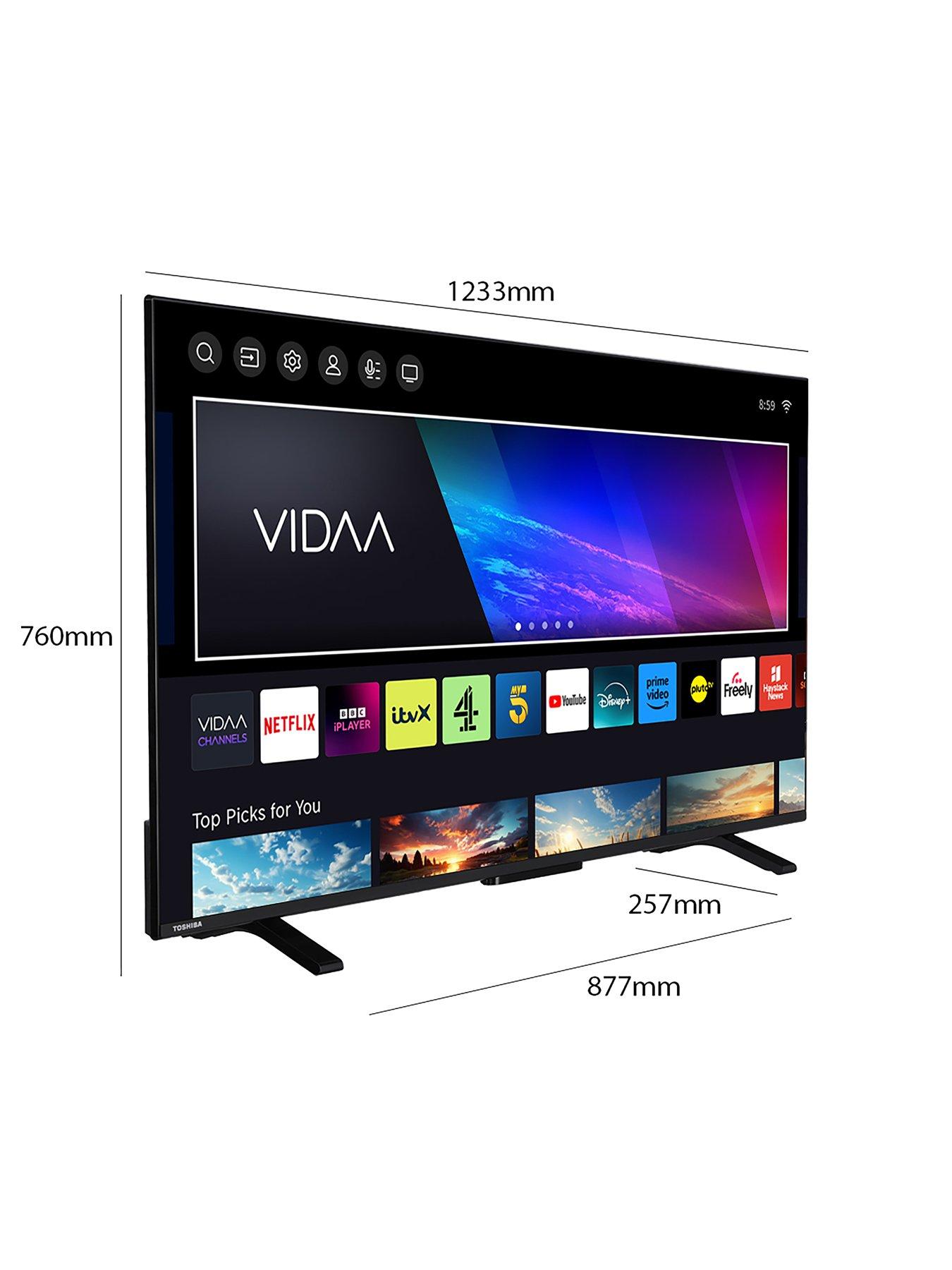 Image 2 of 7 of Toshiba 55UV2F53DBU, 55" UltraHD 4K HDR Smart TV