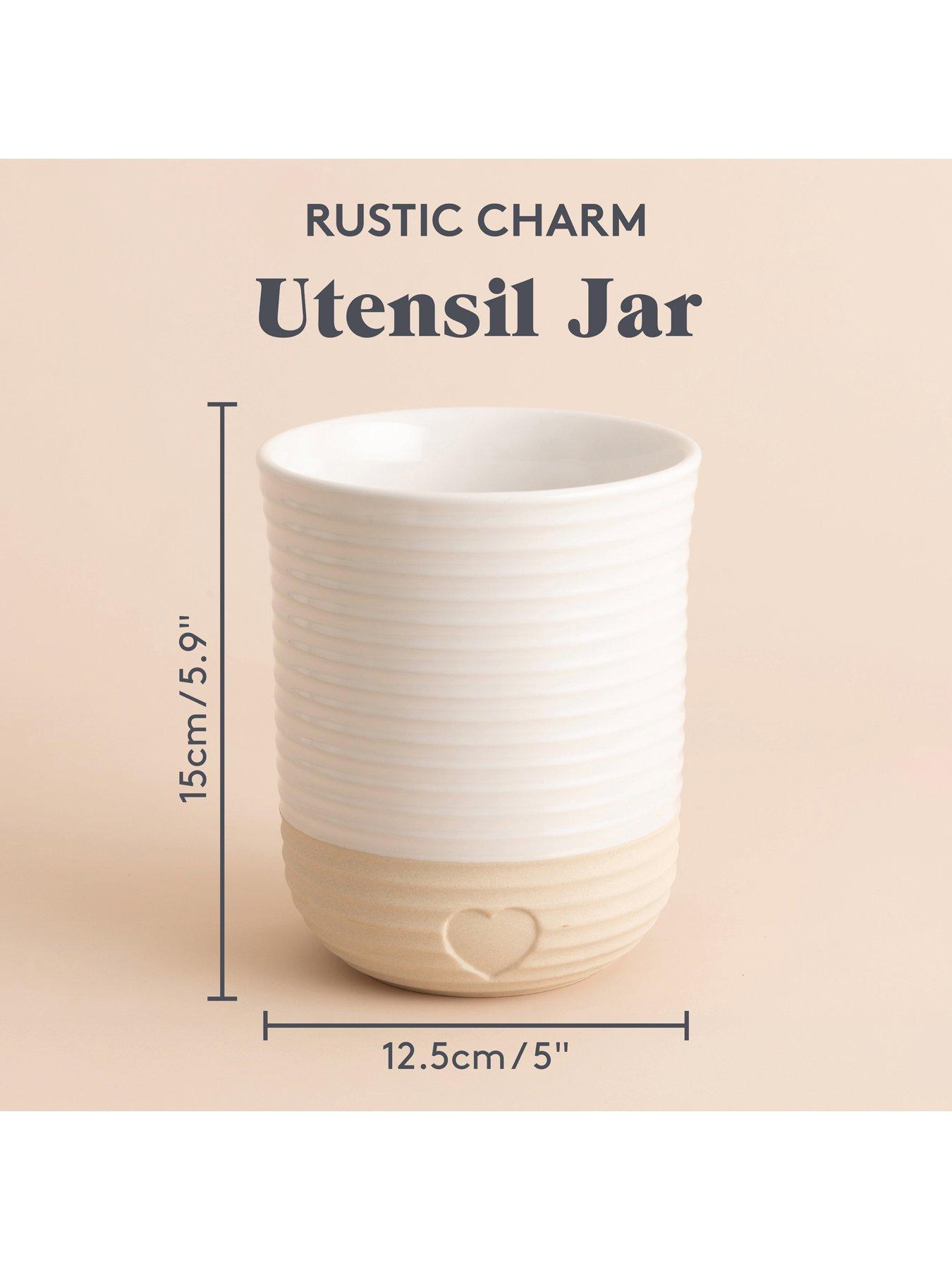 Image 6 of 7 of Mason Cash Rustic Charm Utensil Jar