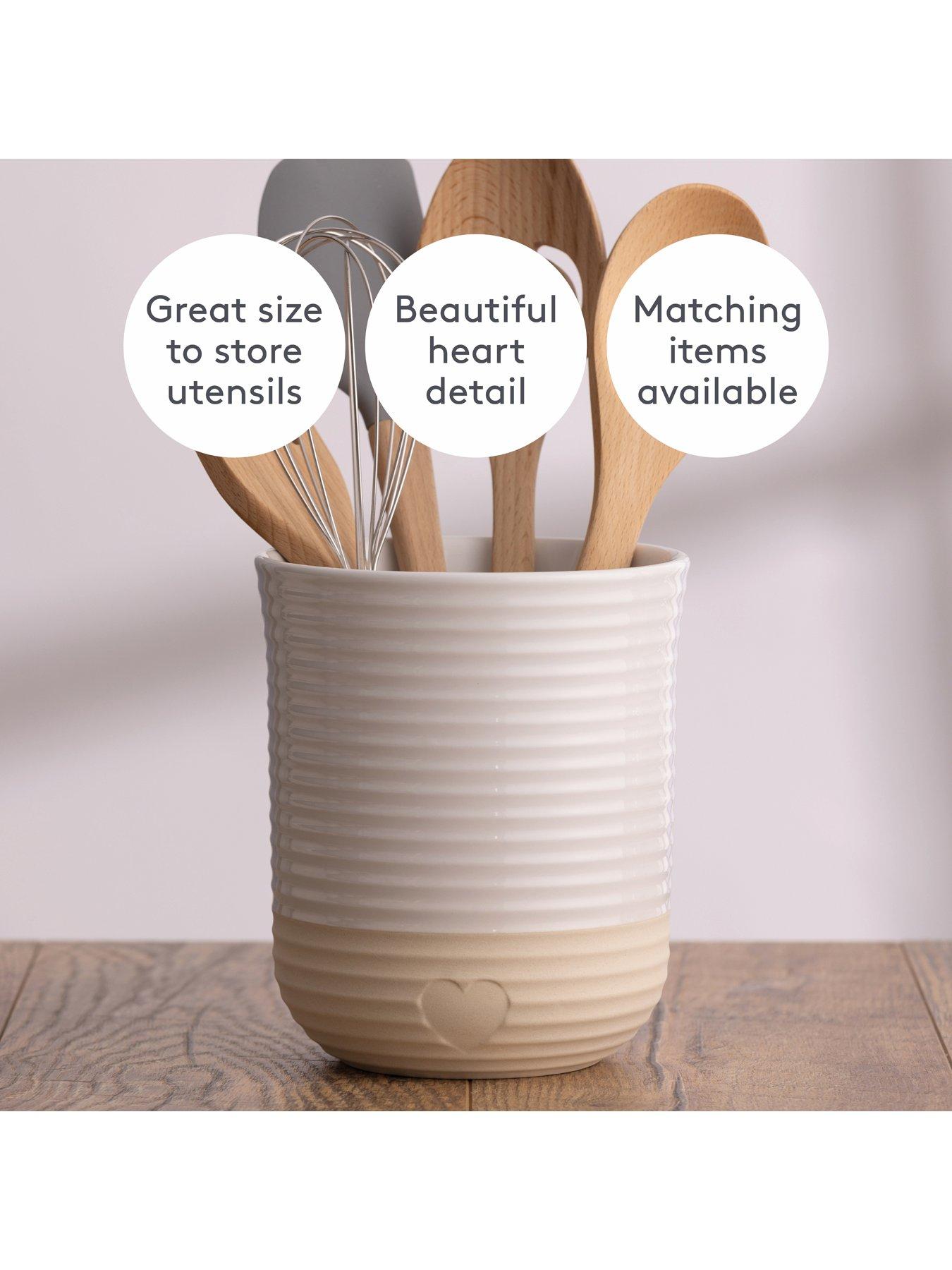 Image 7 of 7 of Mason Cash Rustic Charm Utensil Jar