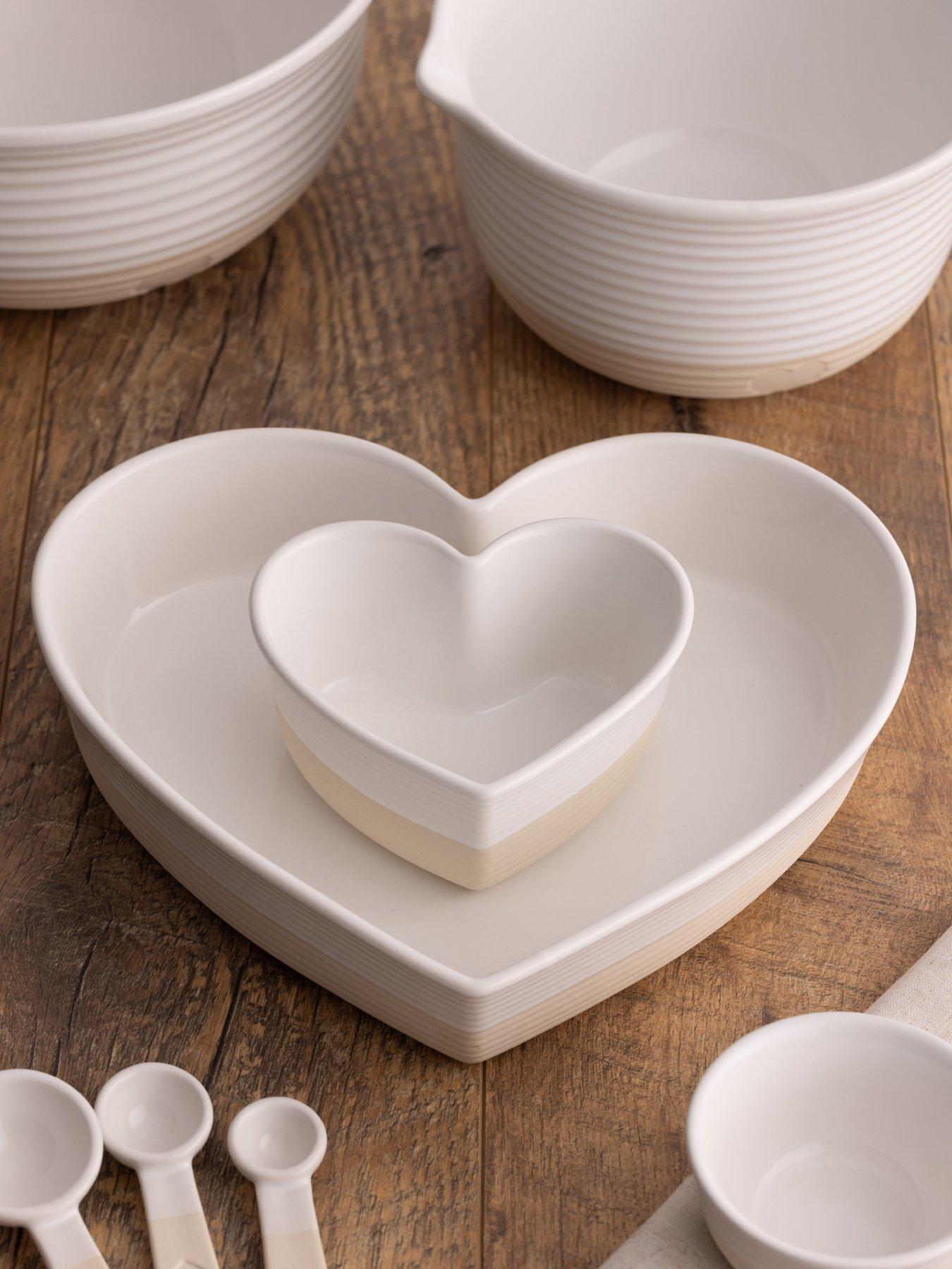 Product photograph of Mason Cash Rustic Charm Set Of 2 14cm Bakers from very.co.uk