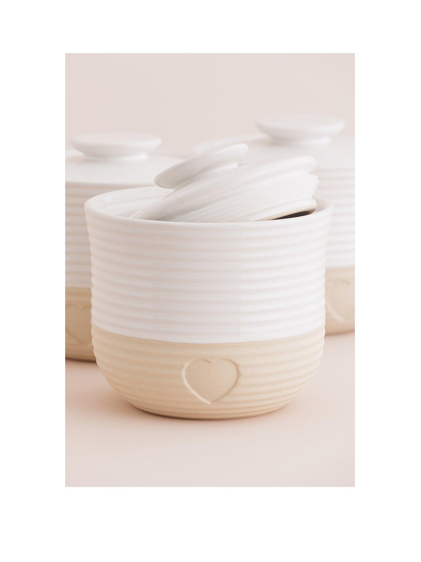 Image 2 of 6 of Mason Cash Rustic Charm Set of 3 Storage Jars