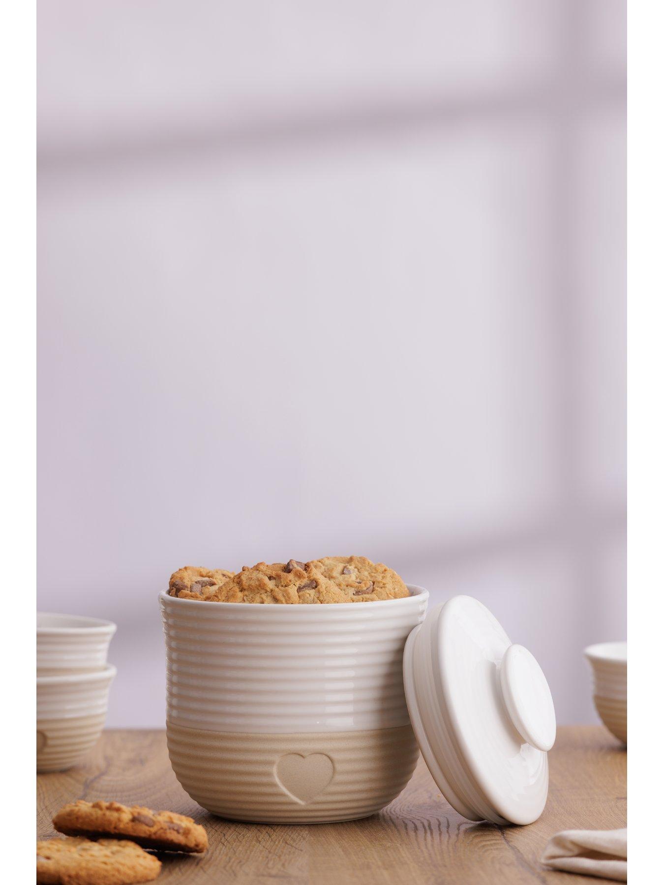Image 3 of 6 of Mason Cash Rustic Charm Set of 3 Storage Jars