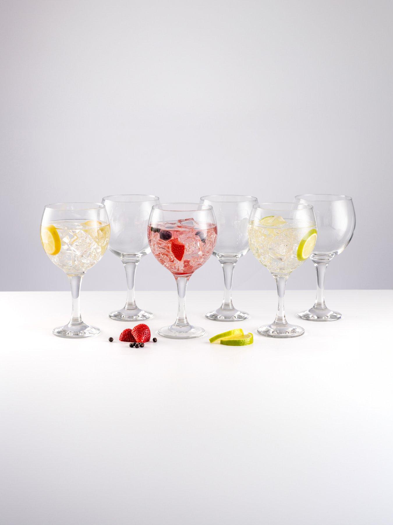 Product photograph of Ravenhead Entertain Set Of 6 Gin Balloon Glasses from very.co.uk