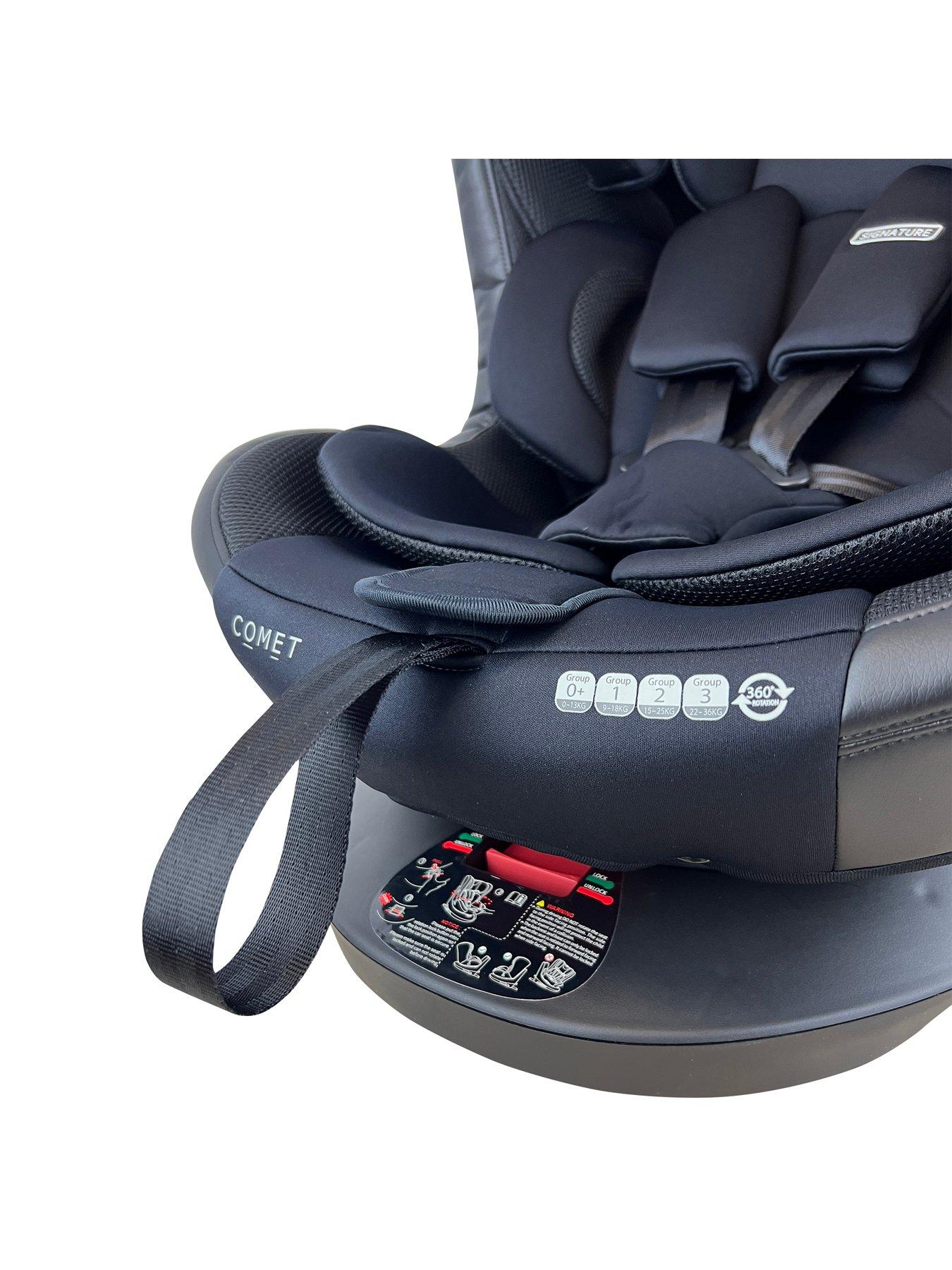 Image 7 of 8 of Cozy N Safe Comet 360&deg; Group 0+/1/2/3 (Birth&nbsp;-&nbsp;36kg)&nbsp;Rotation Car Seat - Onyx