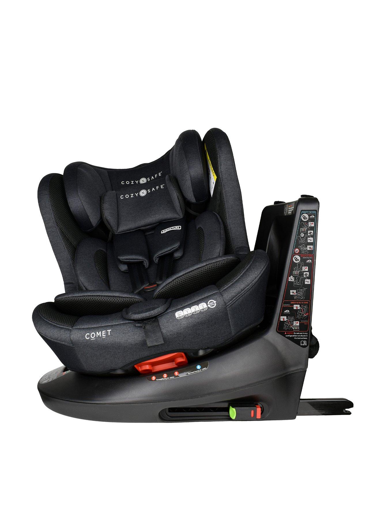 Cozy N Safe Comet 360 Group 0 1 2 3 Birth 36kg Rotation car Seat Graphite Very