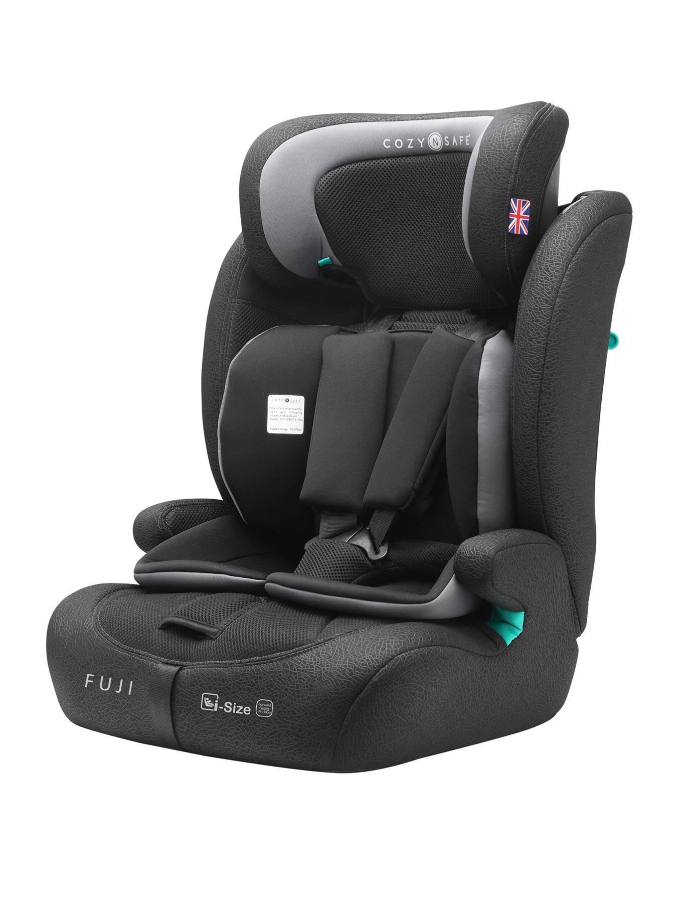 Cozy N Safe Fuji 76 150cm I Size Child Car Seat Black Grey Very