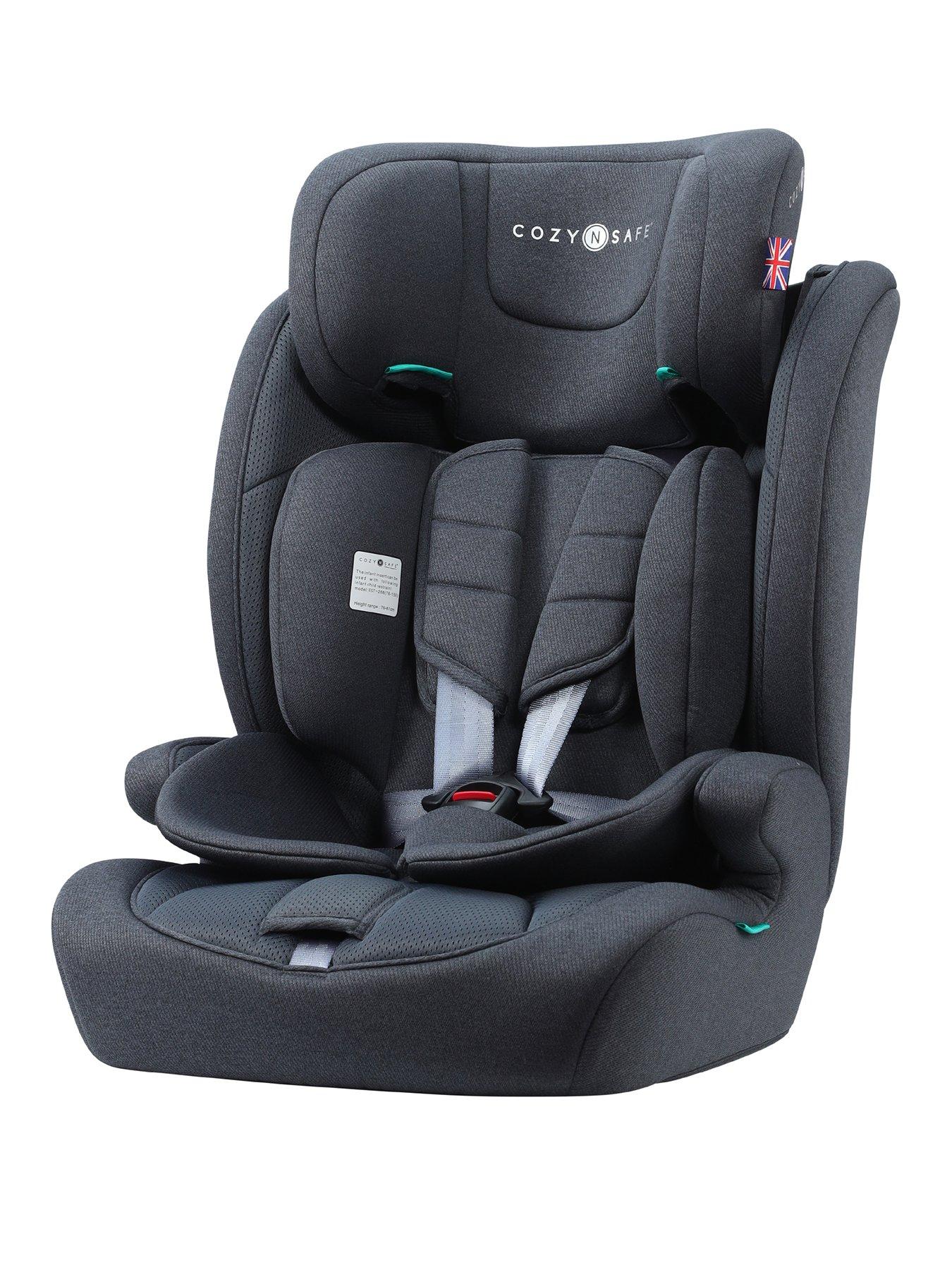 Cozy N Safe Fuji 76-150cm I-Size Child Car Seat - Black/Grey