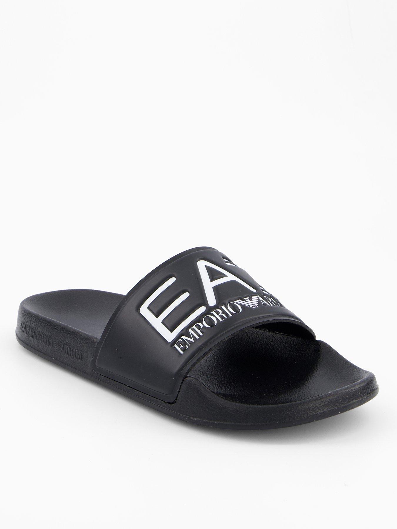 EA7 Emporio Armani Boys Visability Sliders - Black
