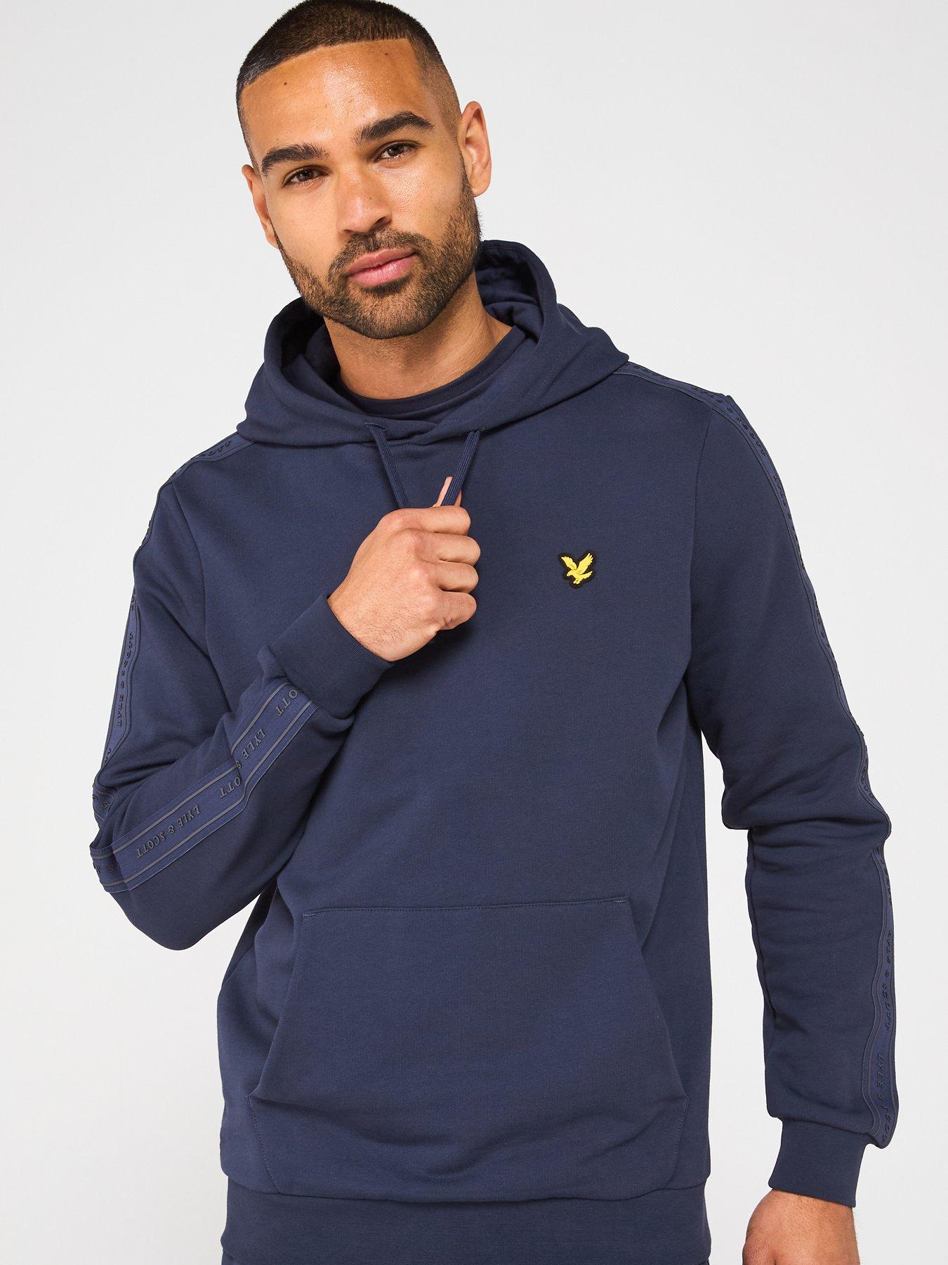 undefined Mens Tape Hoodie