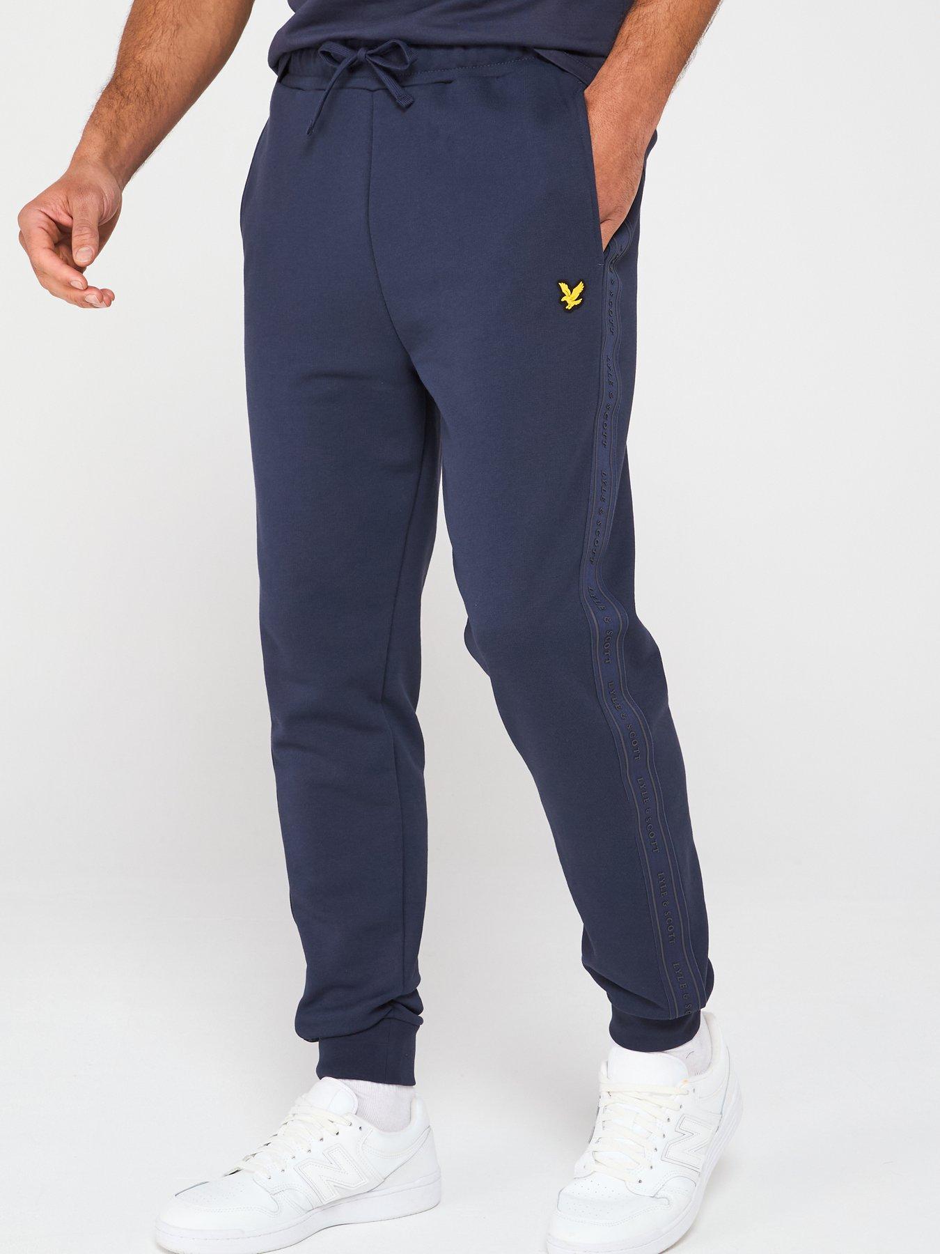 S*x Tape Tracksuit Bottoms Wet Gloss Black