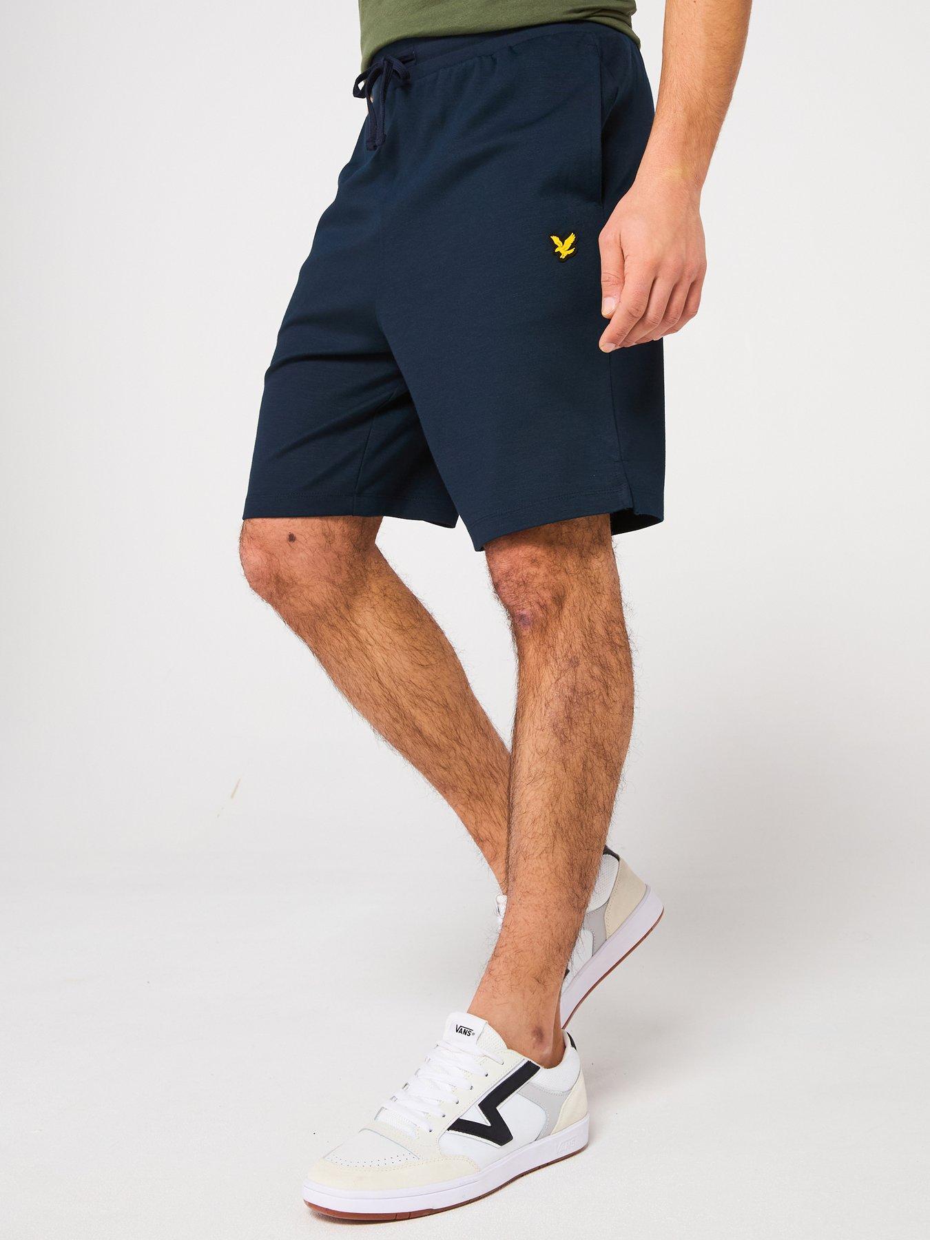 undefined Mens Fly Fleece Shorts - Navy