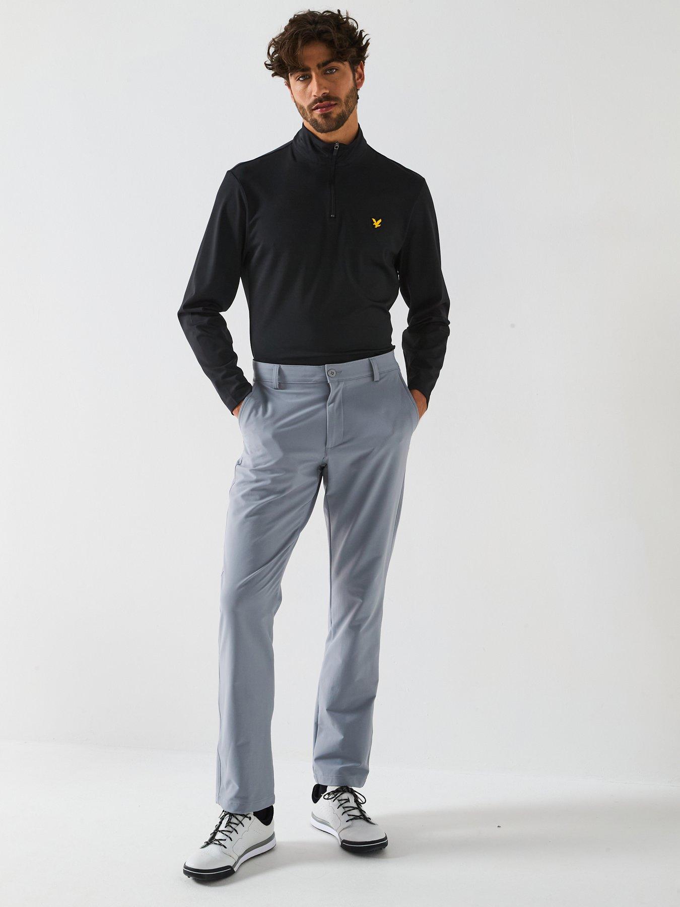 Image 3 of 6 of Lyle & Scott Mens Golf Course Midlayer - Black