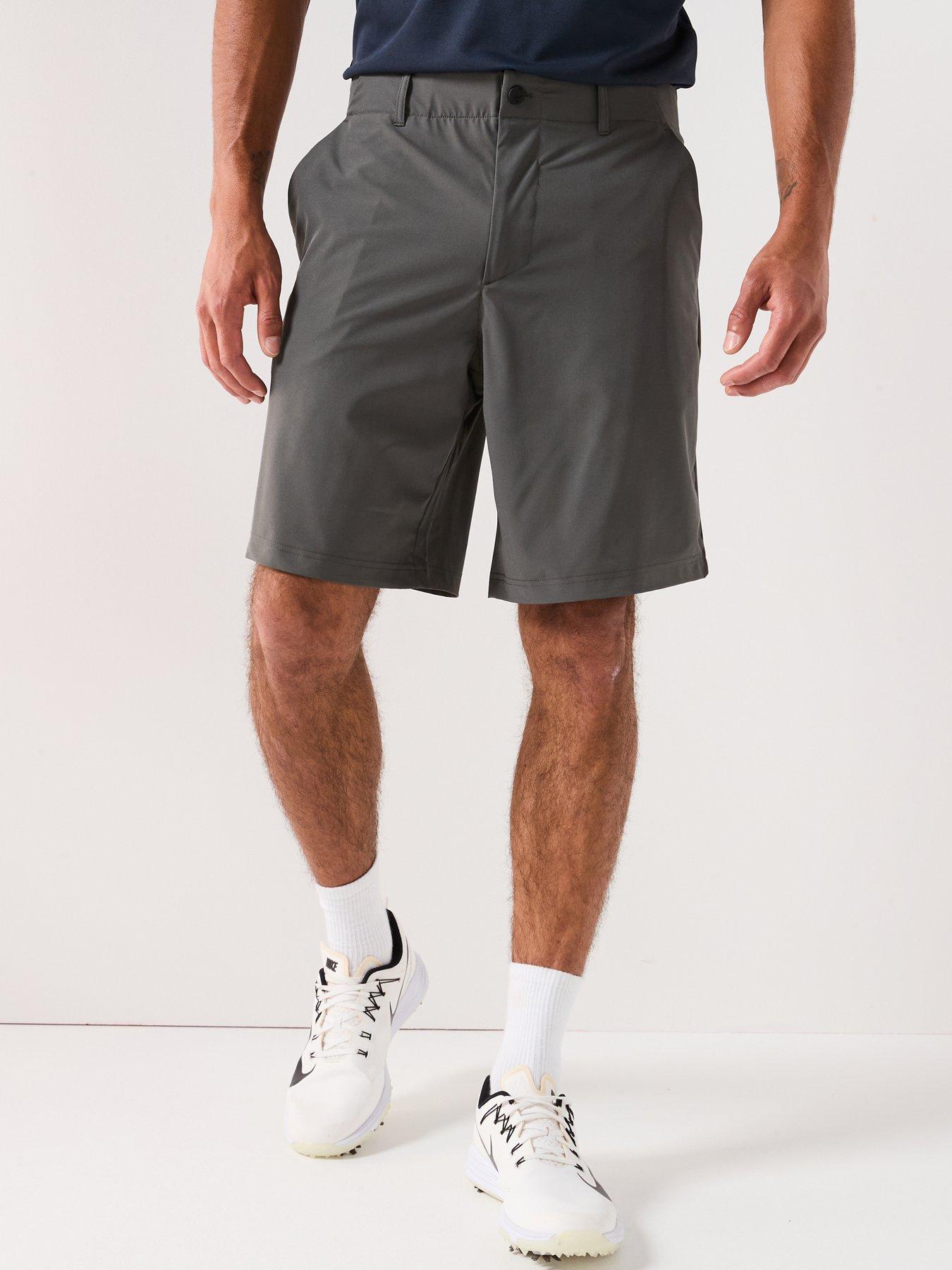 undefined Mens 5 Pocket Golf Shorts - Grey