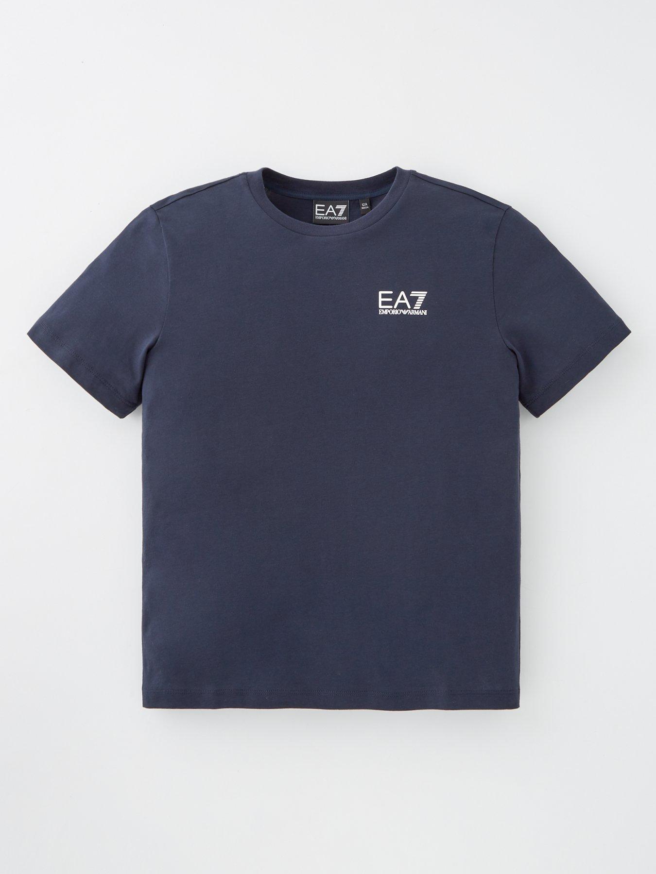 undefined Boys Core Id Short Sleeve T-Shirt - Navy