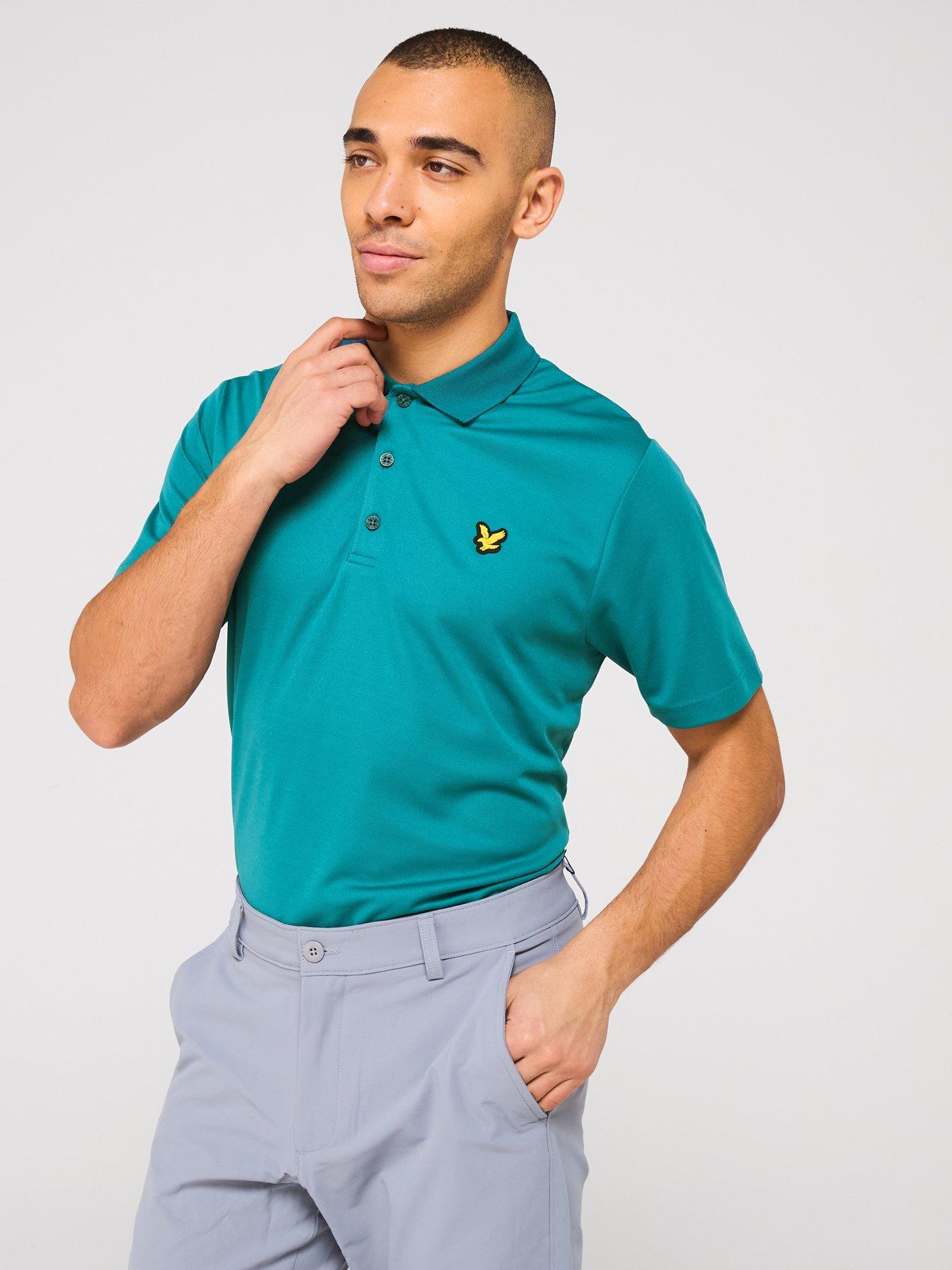 undefined Men's Golf Tech Polo Shirt - Green