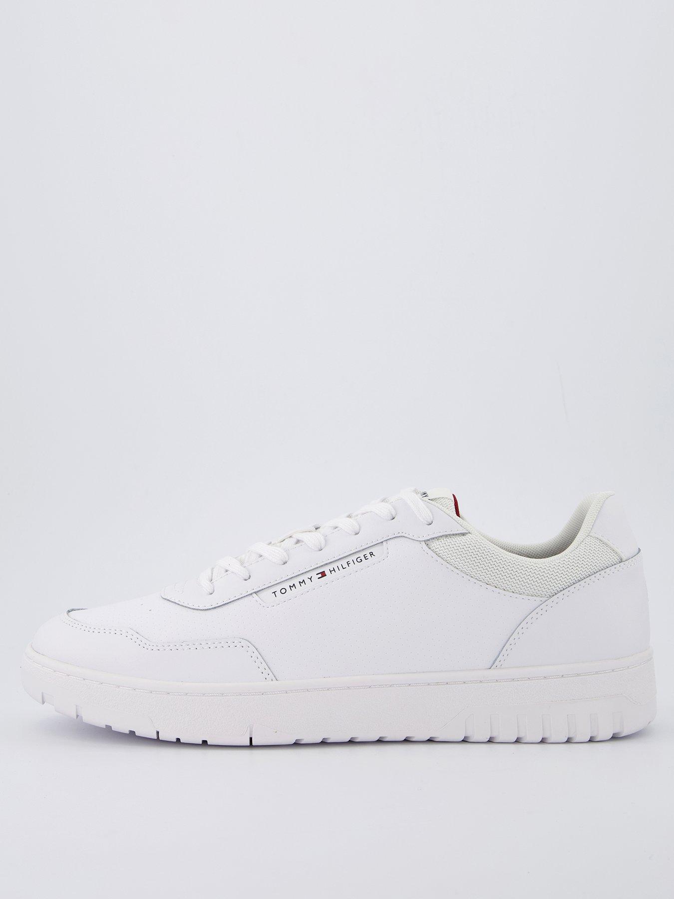 undefined Th Basket Core Leather Pinperforated Trainers - White