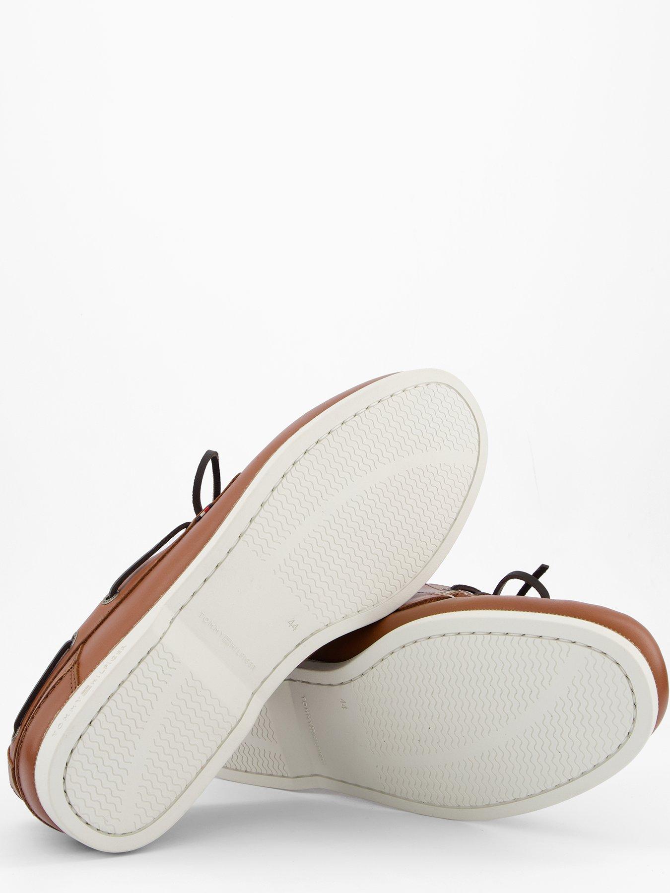 Image 4 of 7 of Tommy Hilfiger Th Boat Shoe Core Lth Boat Shoes - Brown