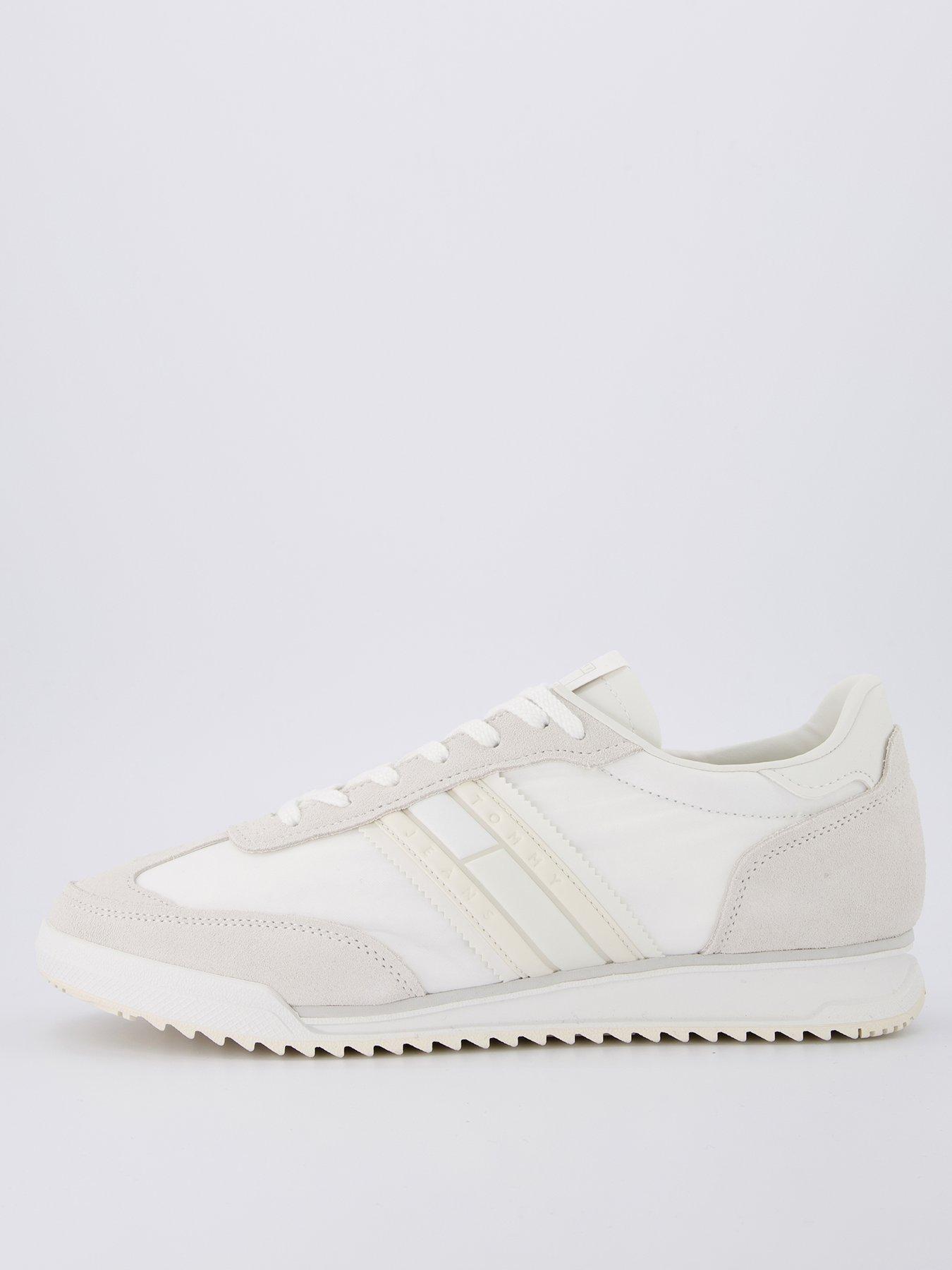 undefined Retro Runner Cleated Trainer - Off White