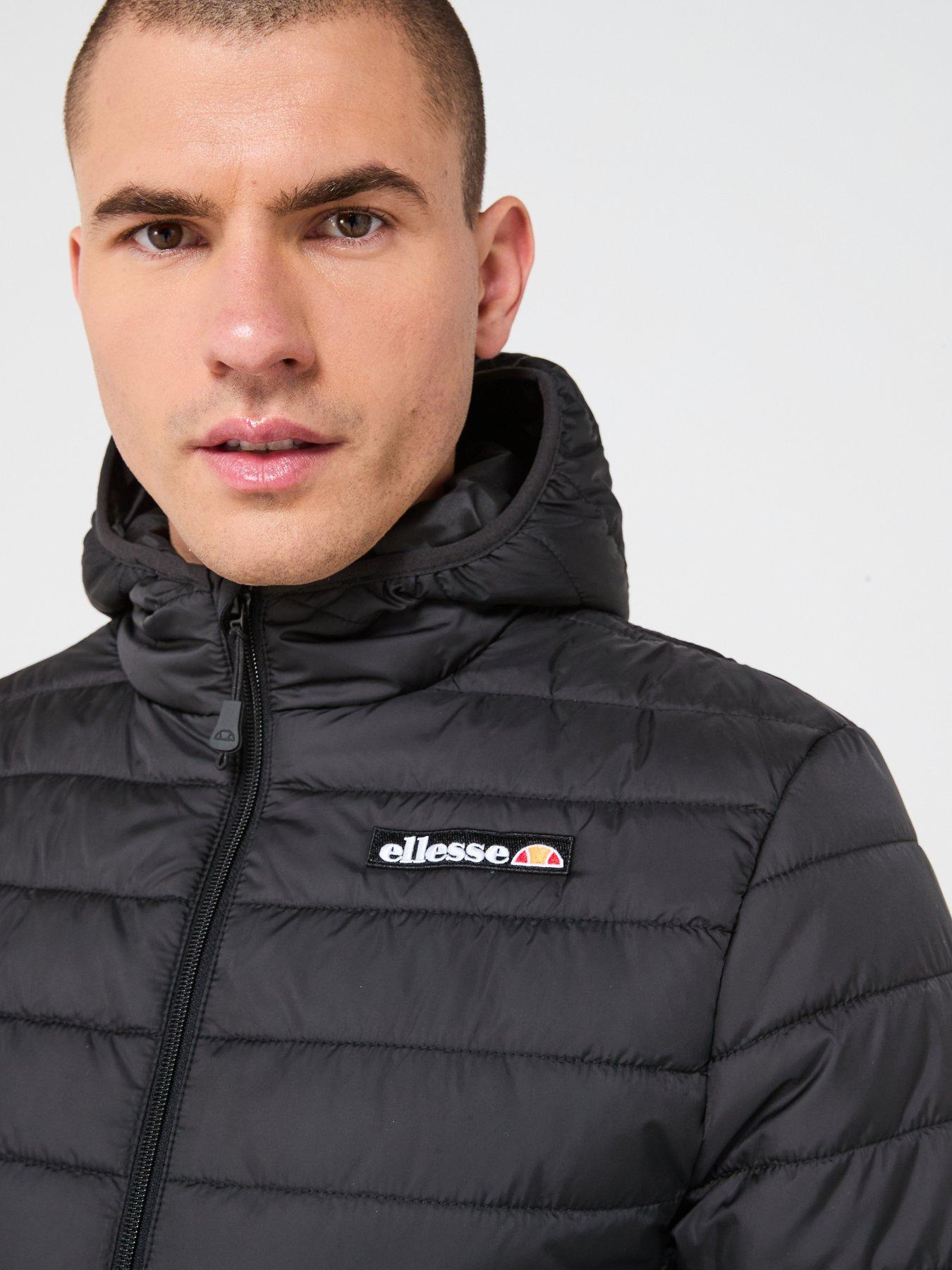 Veste Matelassée Ellesse Homme - Ladruns - Noir - Coupe Standard - Imperméable Léger