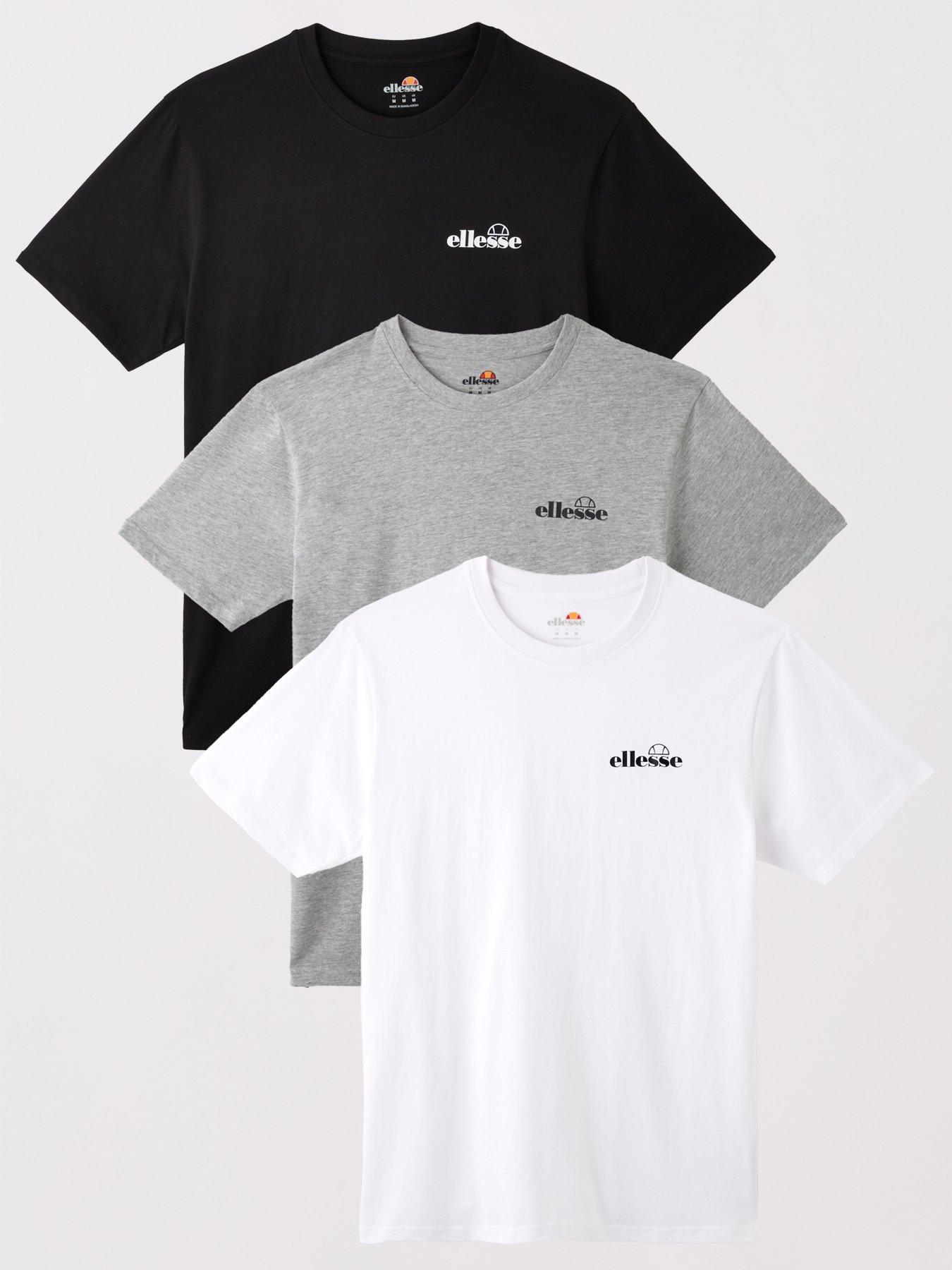 undefined Mens Azzini 3 Pack T-Shirt - Multi