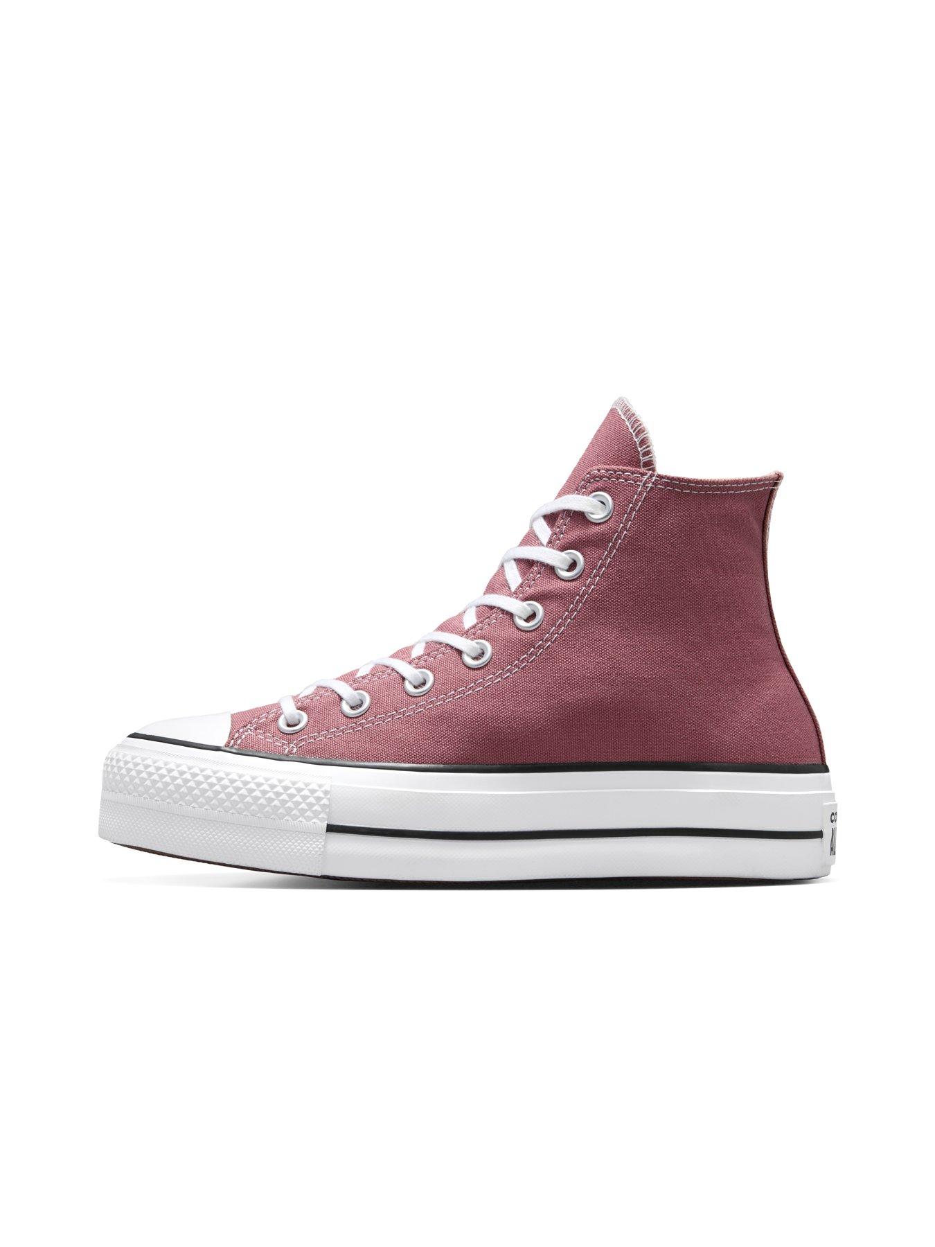 Image 6 of 7 of Converse Womens Chuck Taylor All Star Lift Canvas Hilight Saddle/Natural Ivory/Black - Brown